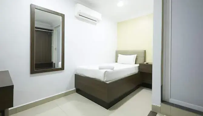 Bed in Beryll Inn Cyberjaya Hotel Bed in Beryll Inn Cyberjaya Hotel