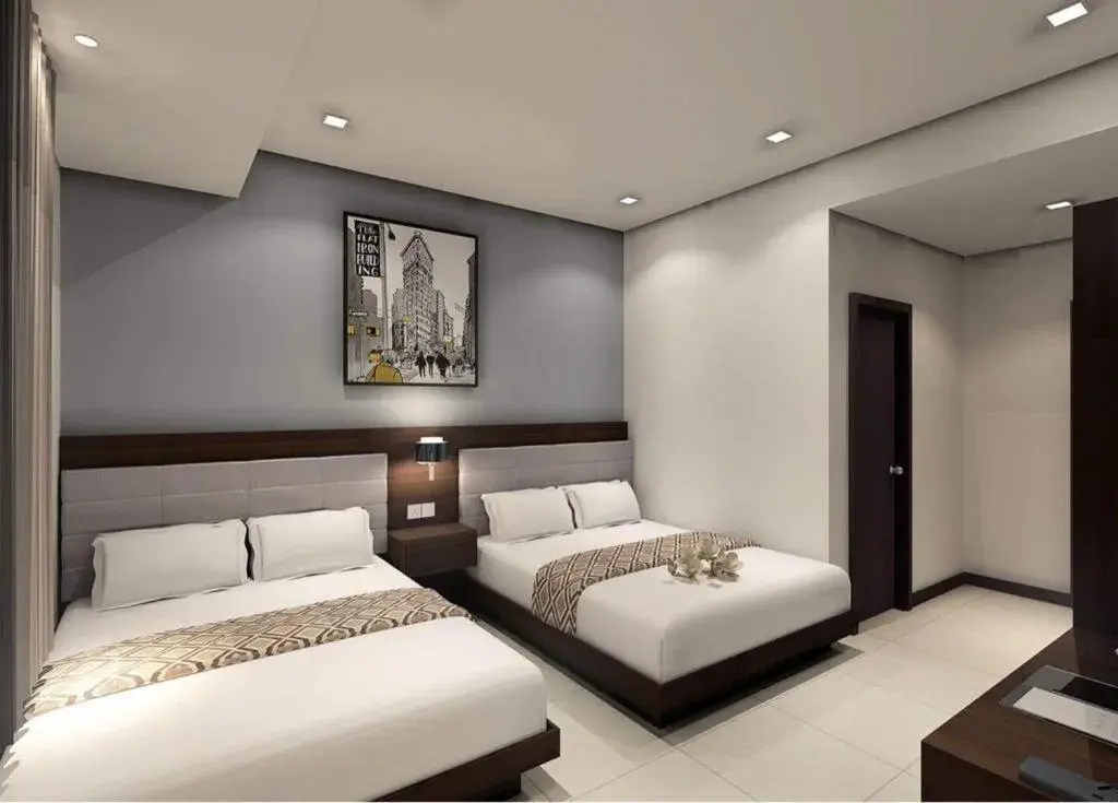 Bed in Beryll Inn Cyberjaya Hotel Bed in Beryll Inn Cyberjaya Hotel