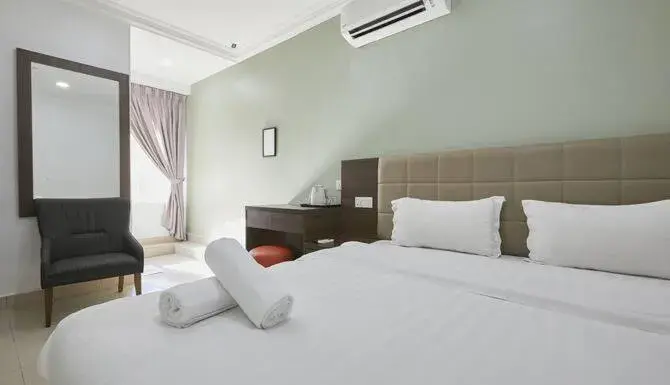 Bed in Beryll Inn Cyberjaya Hotel Bed in Beryll Inn Cyberjaya Hotel