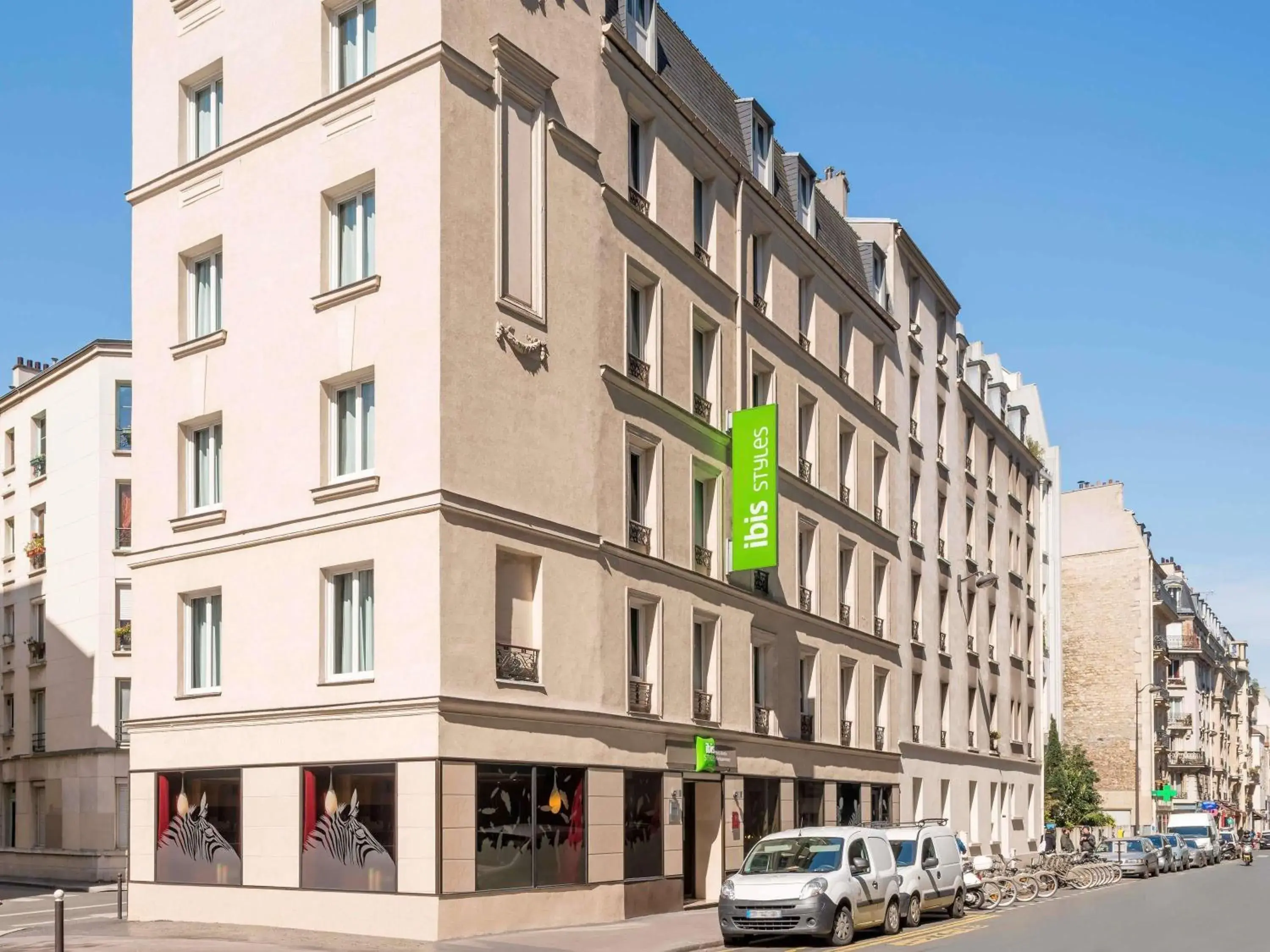Property building in ibis Styles Paris Alesia Montparnasse Property building in ibis Styles Paris Alesia Montparnasse