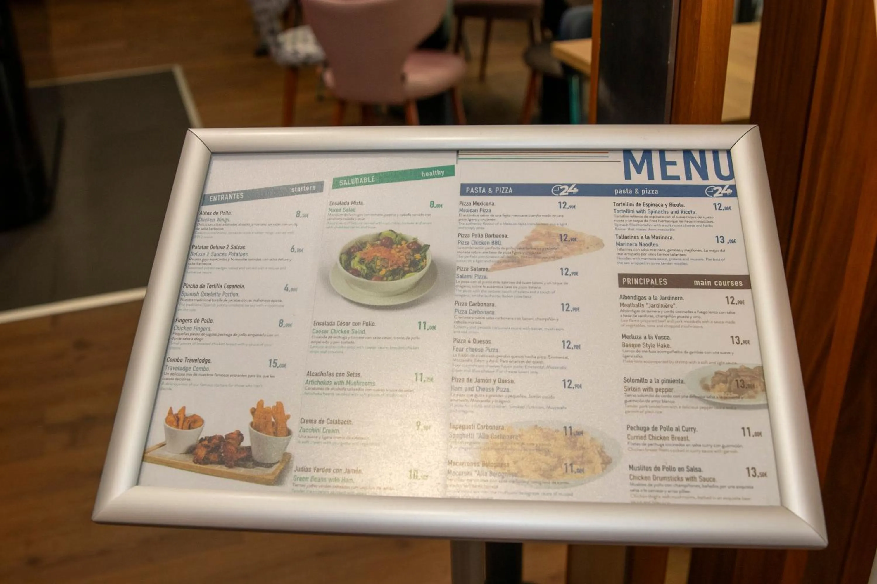 Food in Travelodge Málaga Airport