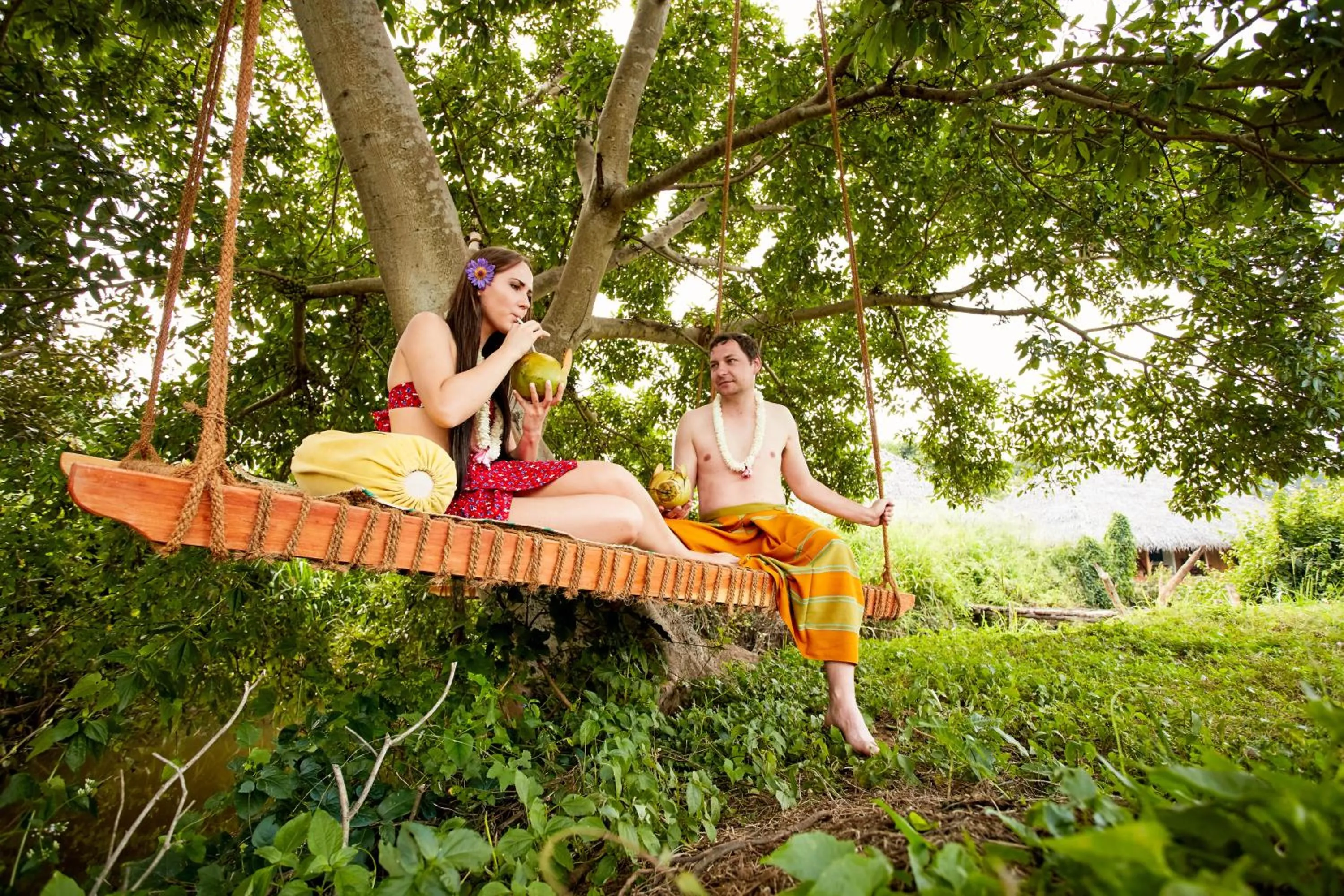 People in Amuna Ayurveda and Wellness Retreat