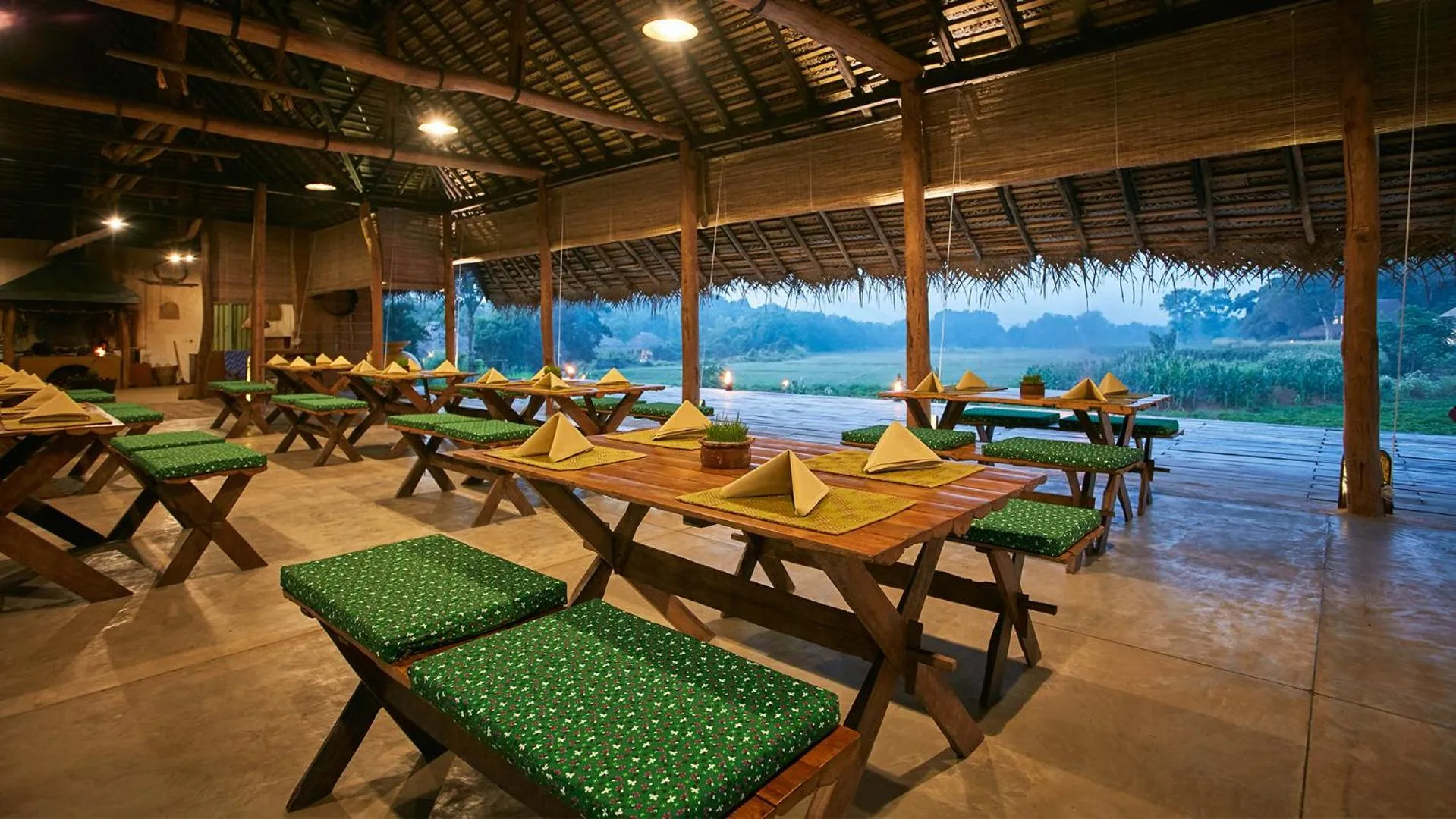 Restaurant/places to eat in Amuna Ayurveda and Wellness Retreat