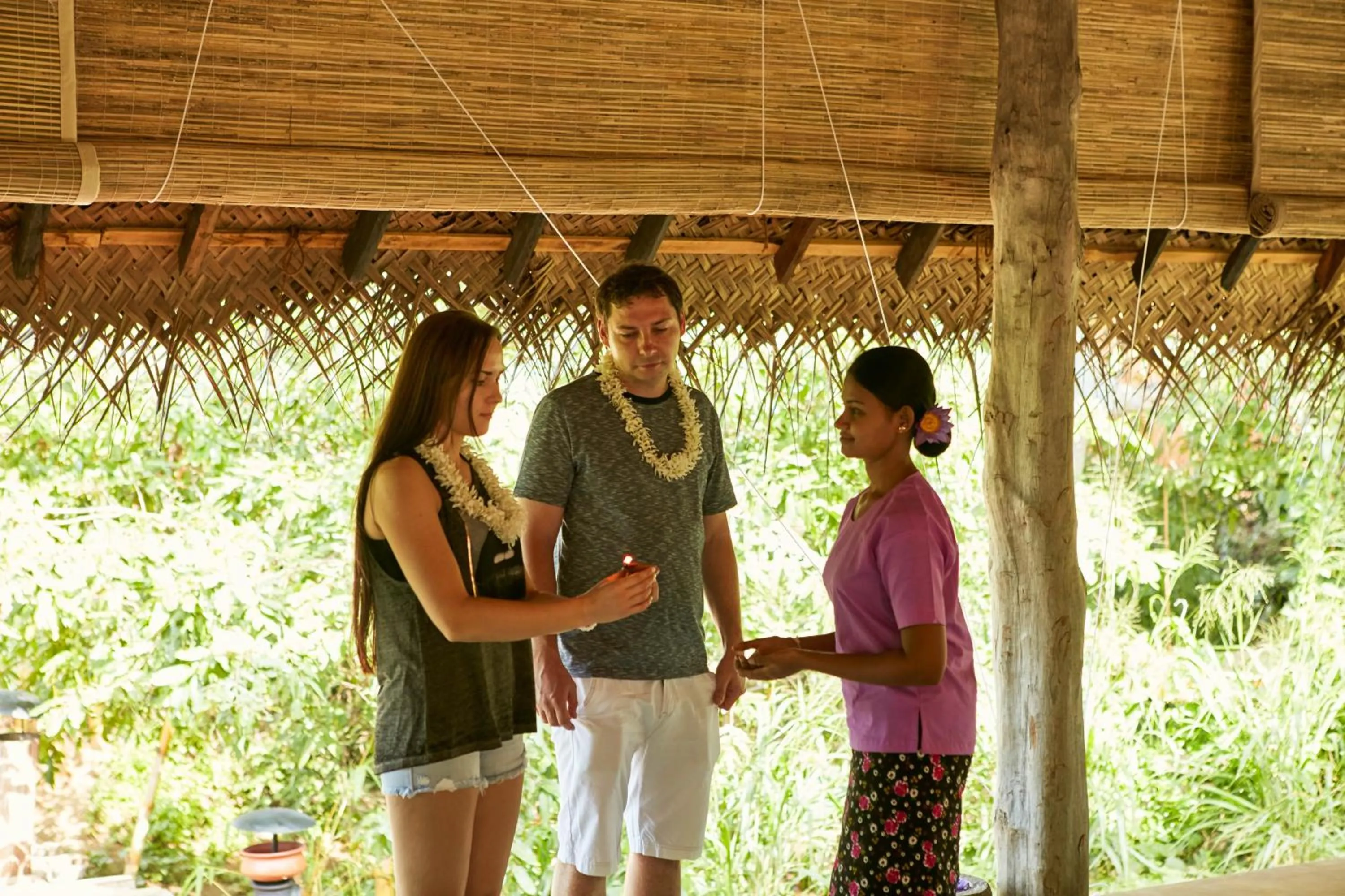 People in Amuna Ayurveda and Wellness Retreat