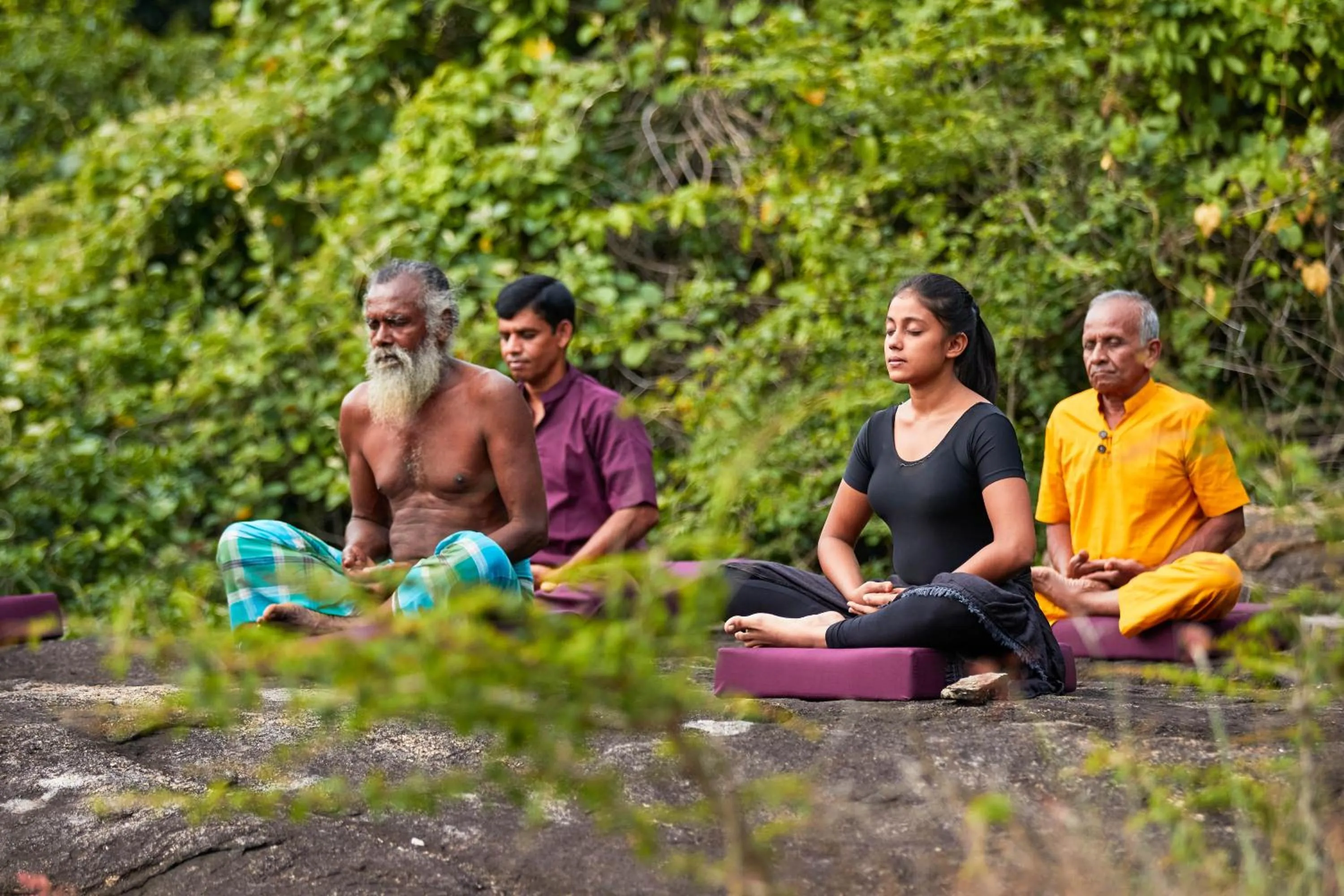 People in Amuna Ayurveda and Wellness Retreat