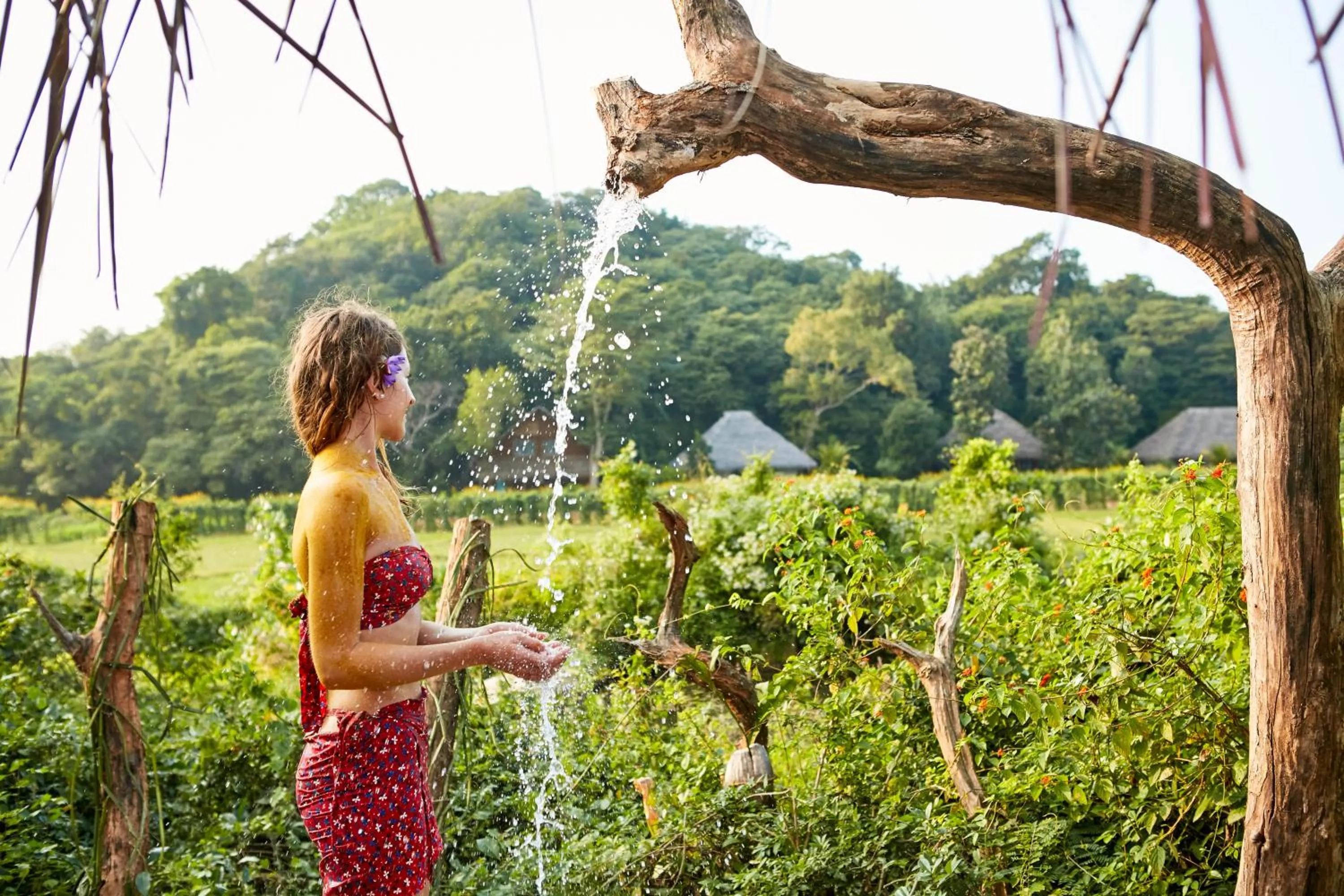 People in Amuna Ayurveda and Wellness Retreat