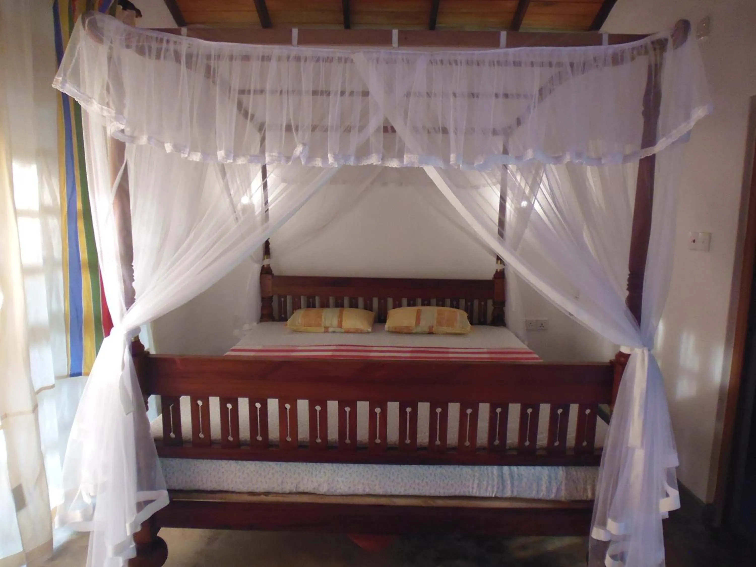 Bed in Lanrich Eco Villas
