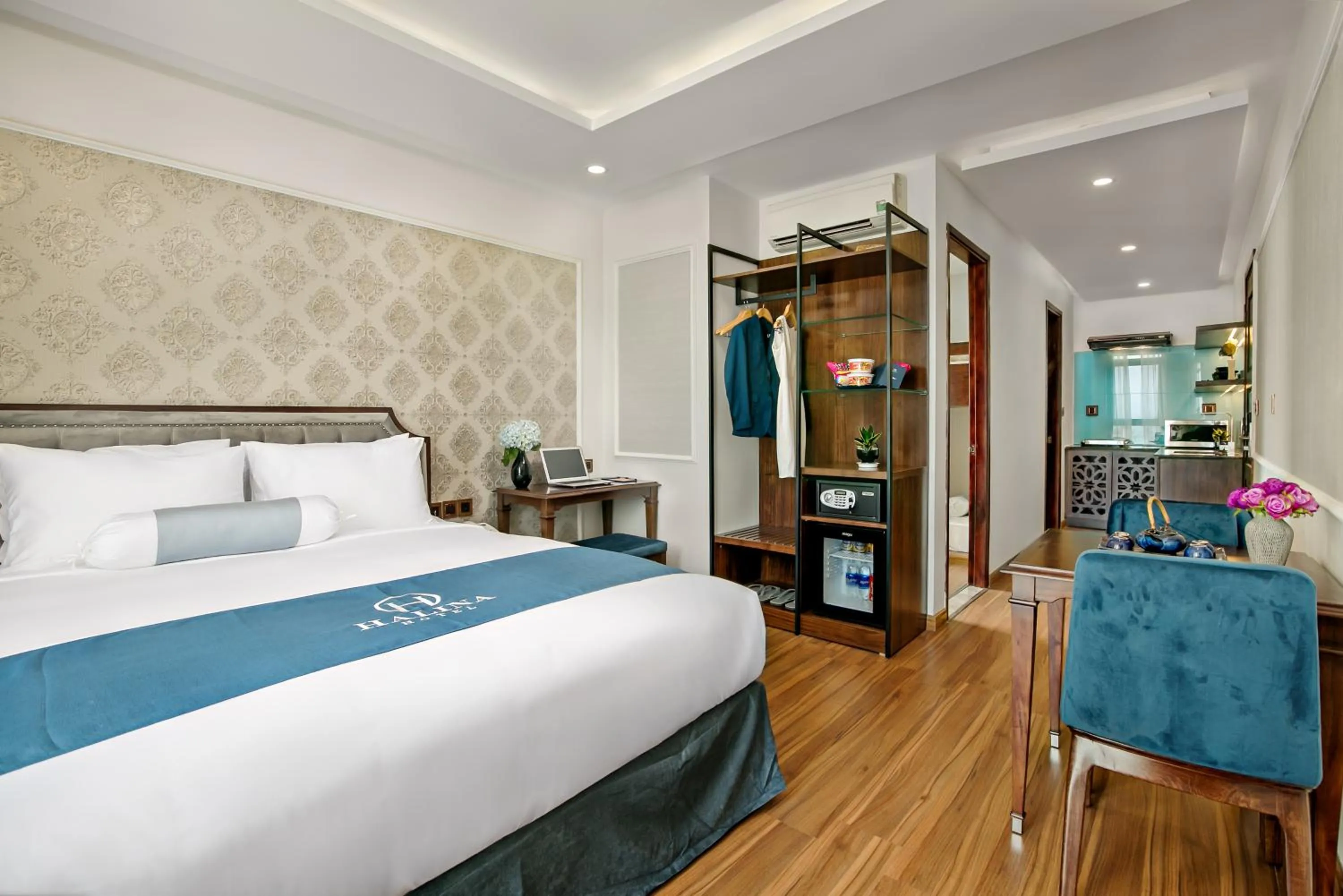 Photo of the whole room, Bed in Halina Hotel and Apartment