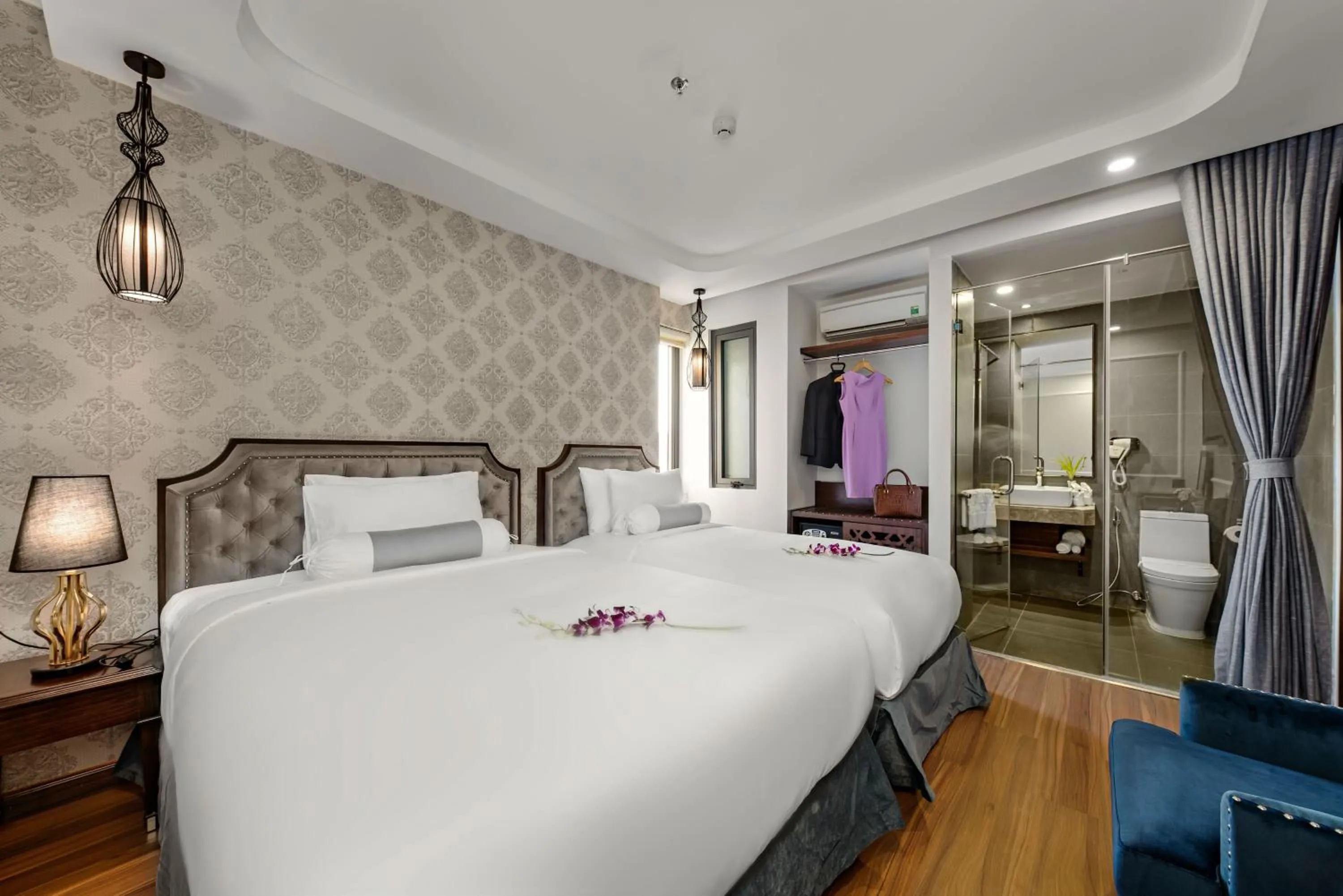 Photo of the whole room, Bed in Halina Hotel and Apartment