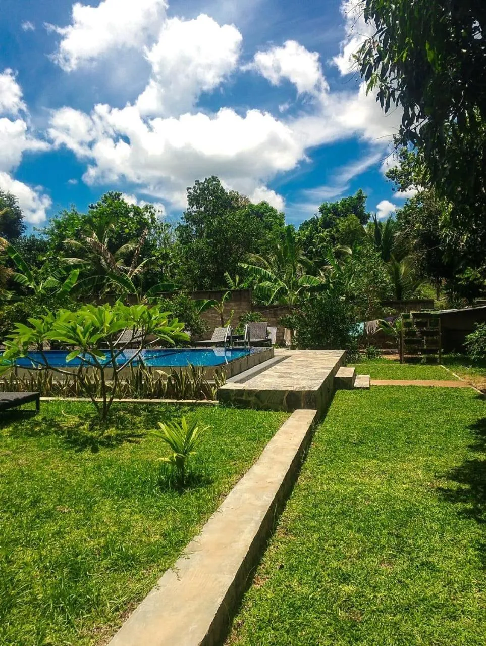 Garden in Organic Garden Resort Sigiriya