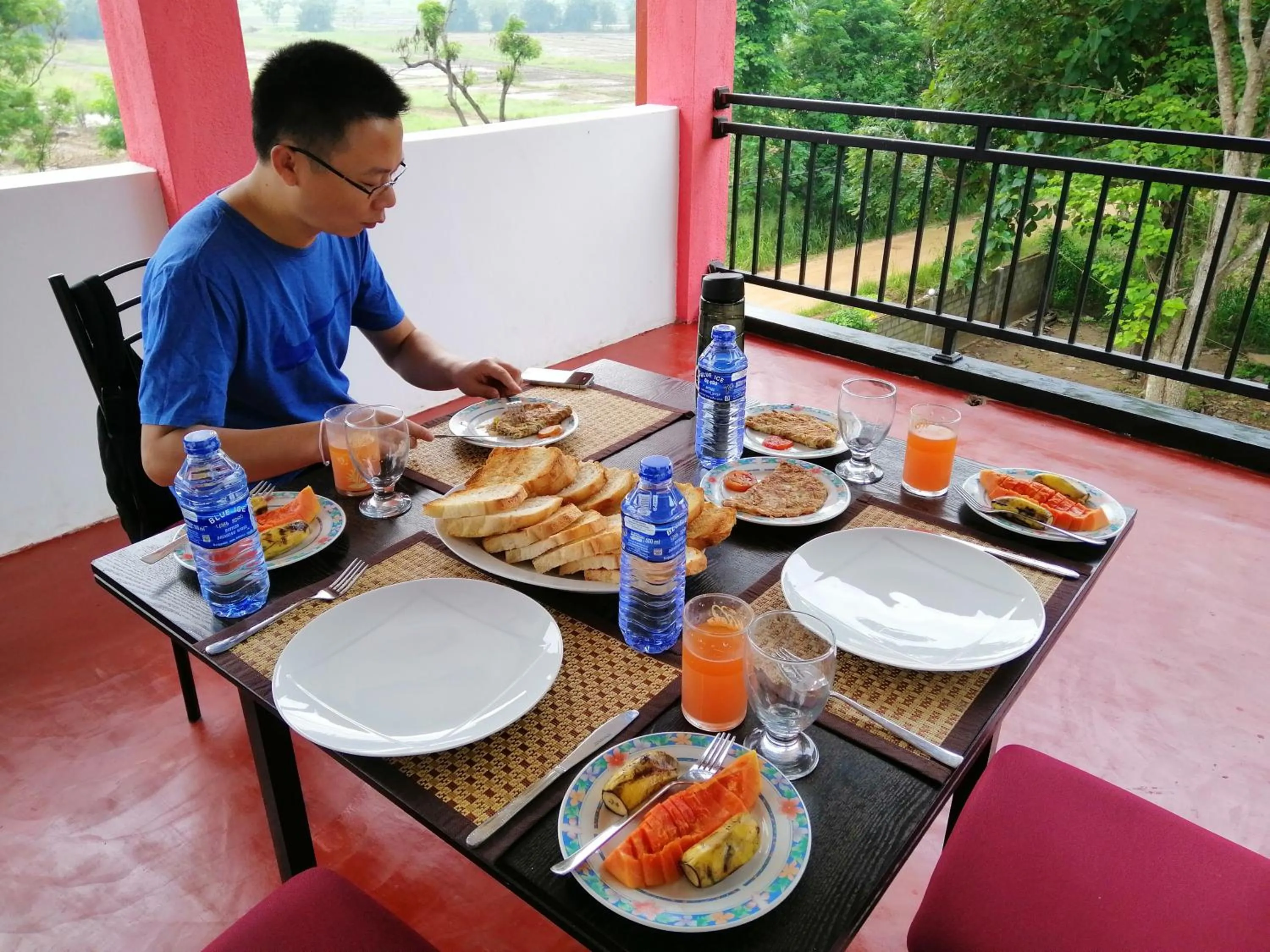 Restaurant/places to eat in Organic Garden Resort Sigiriya