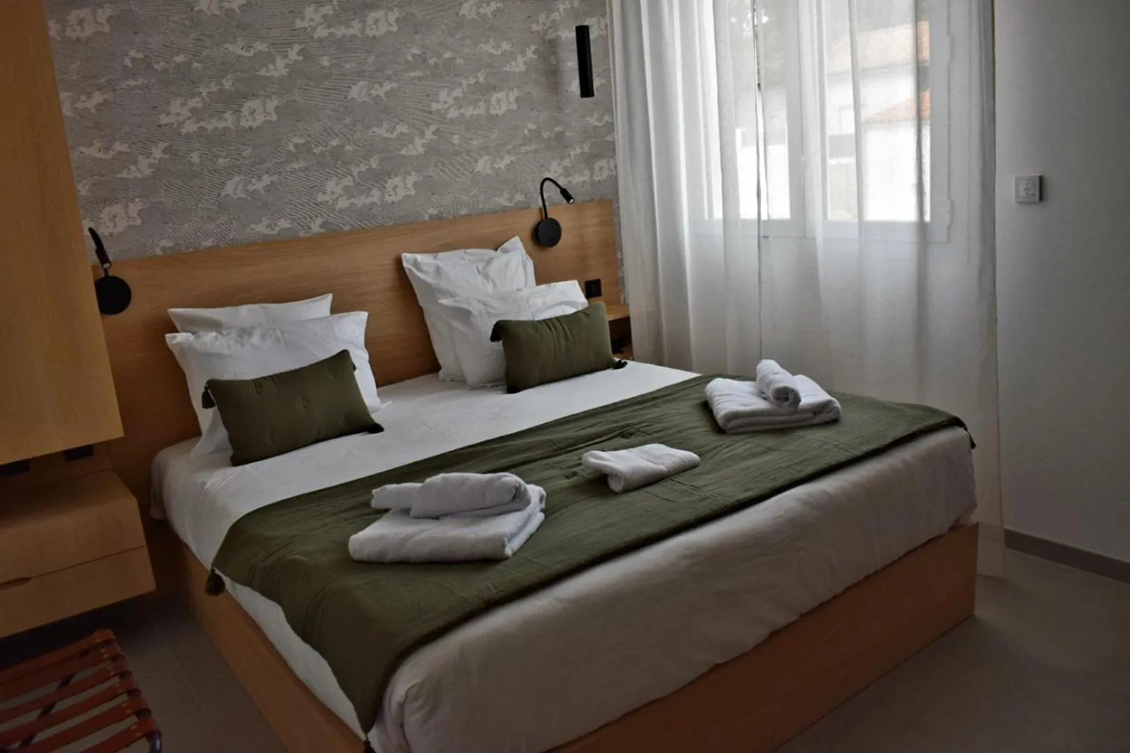Photo of the whole room, Bed in Hôtel L'Albatros