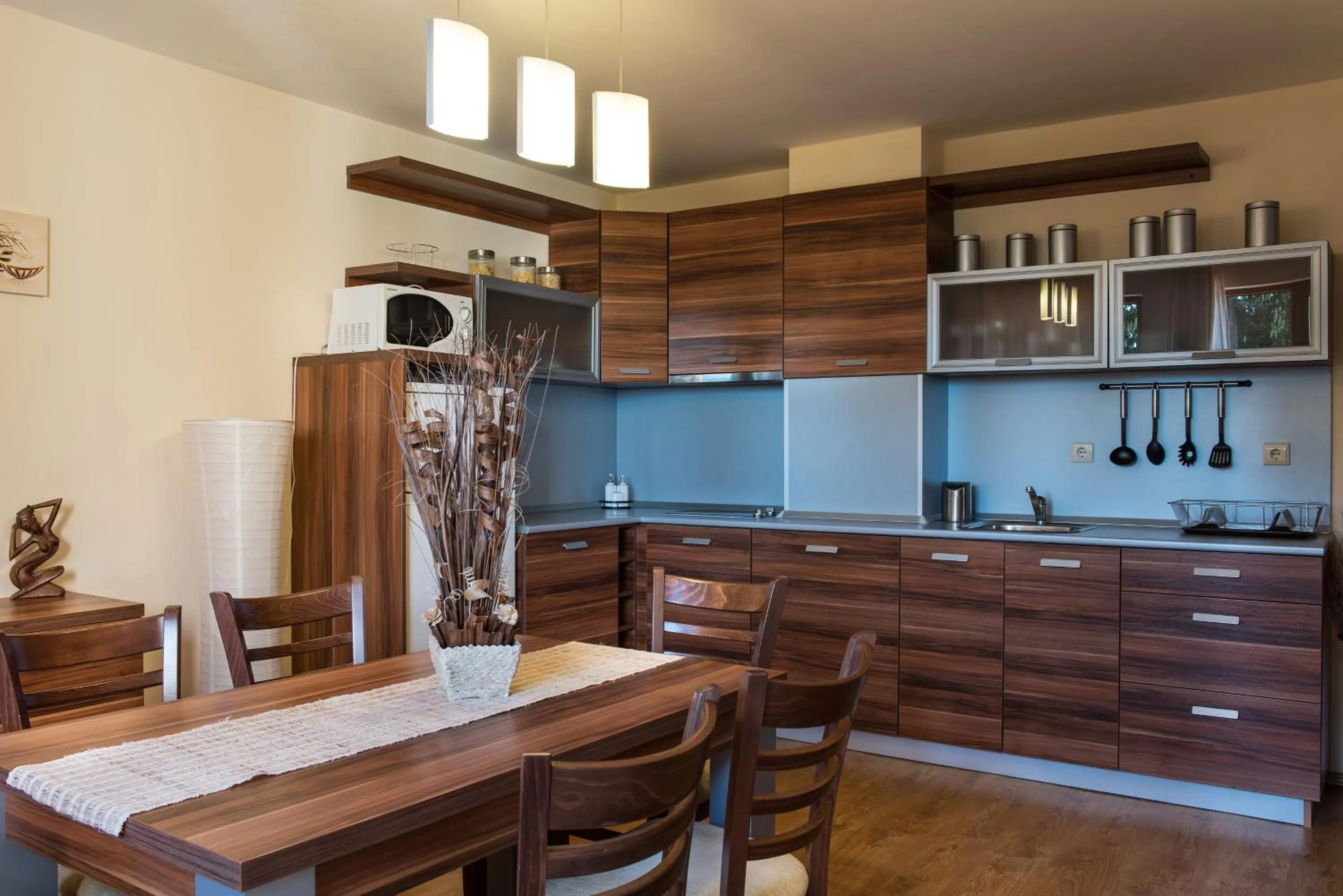Kitchen or kitchenette in Mountain Lake Hotel