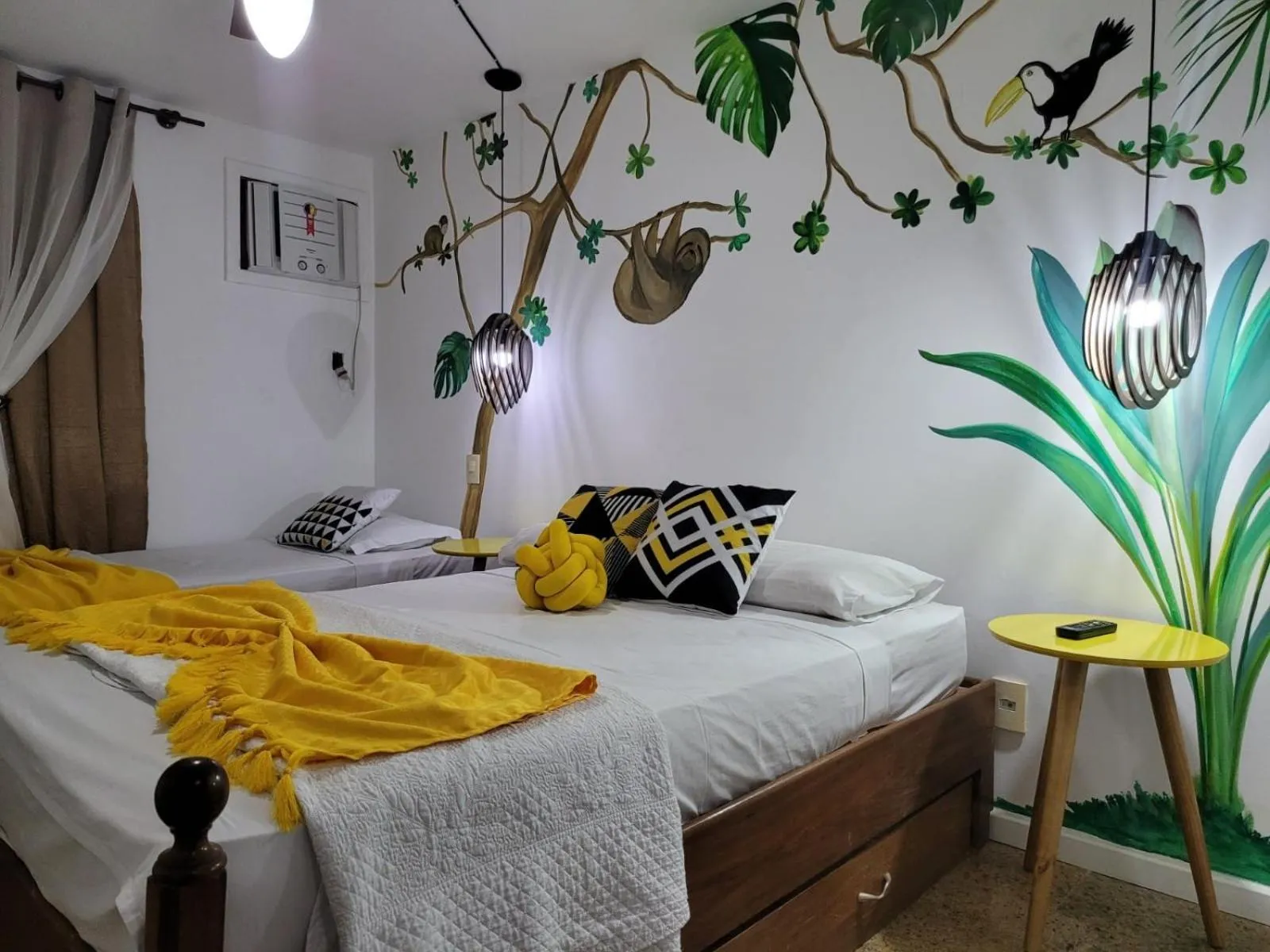 Bed in Pousada Costa Del Sol