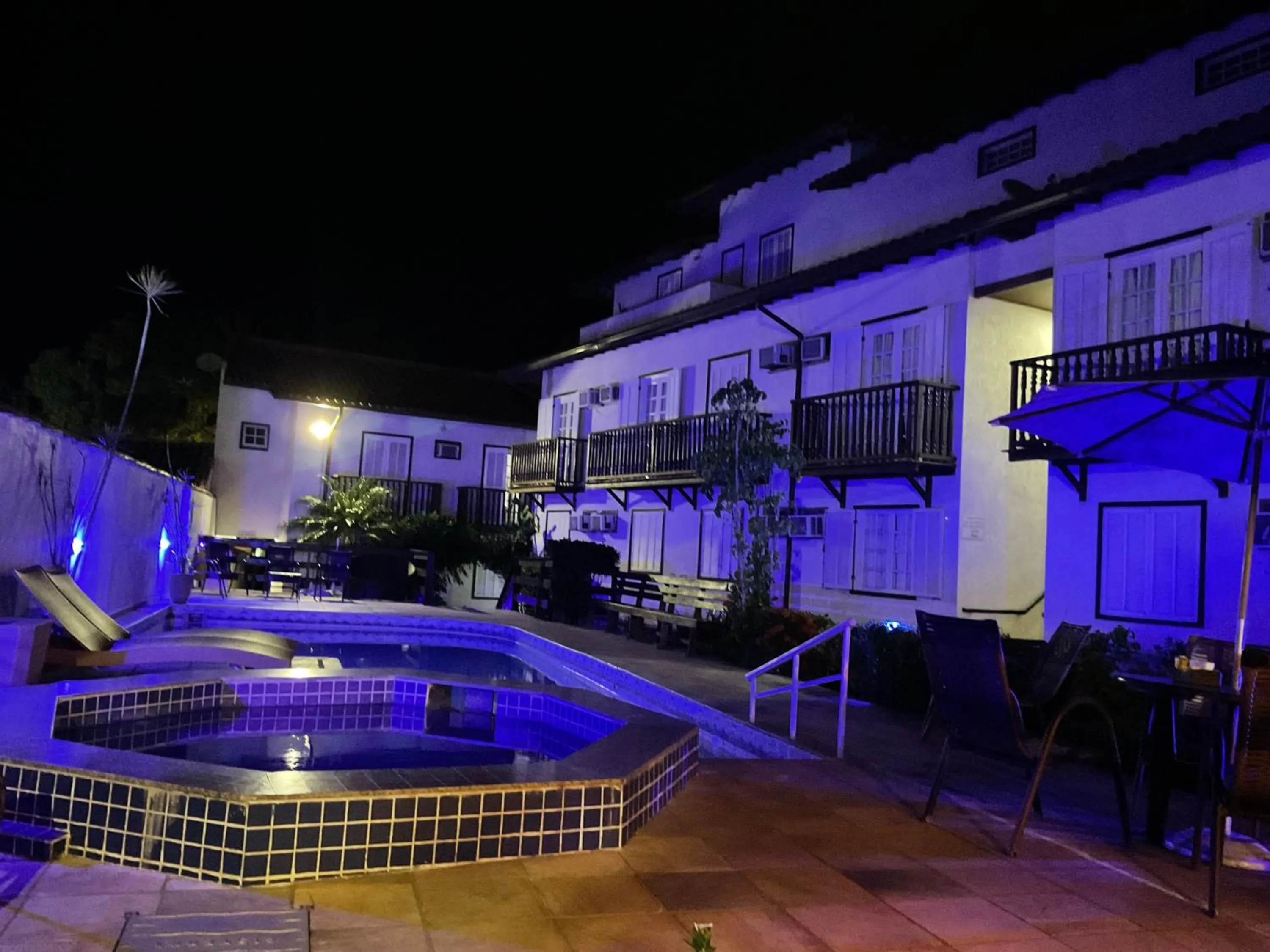 Pool view in Pousada Costa Del Sol