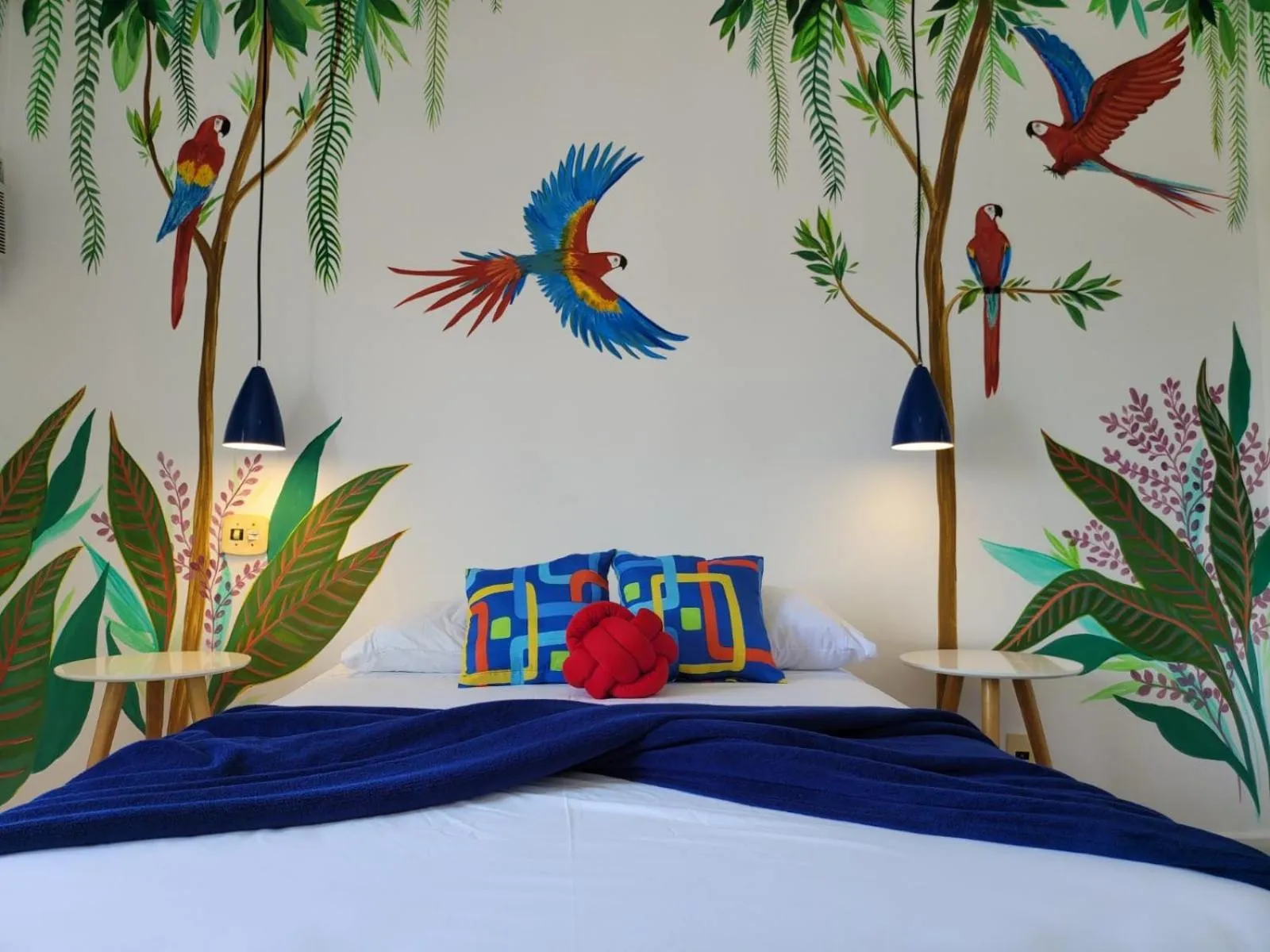 Bed in Pousada Costa Del Sol