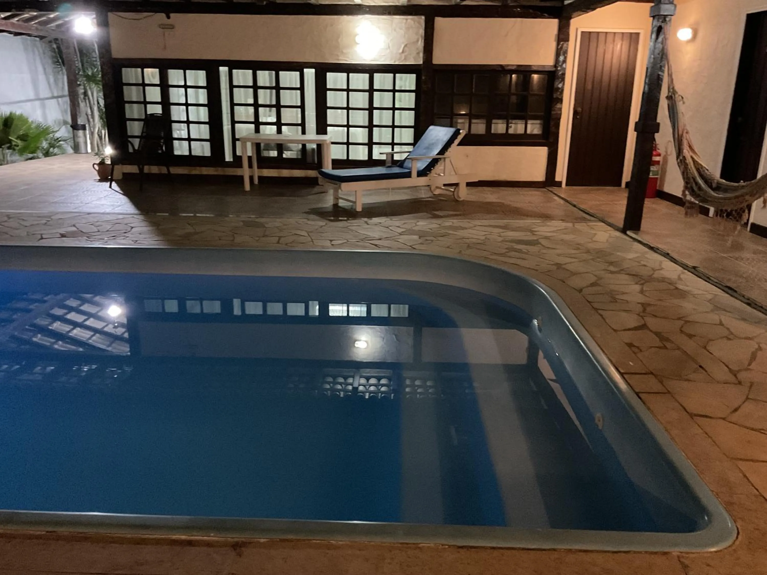 Pool view in Pousada Costa Del Sol