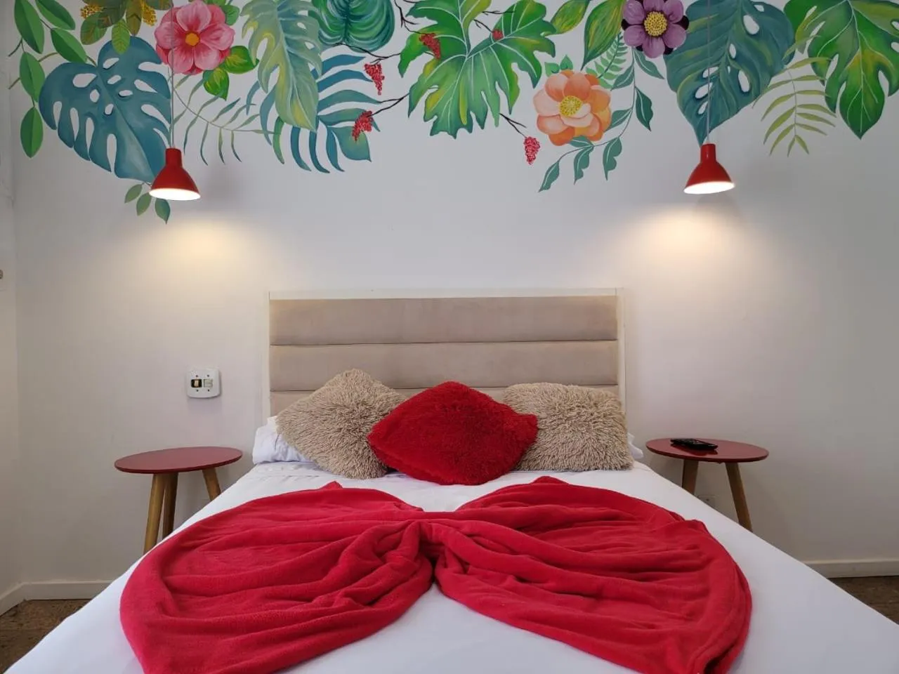 Bed in Pousada Costa Del Sol