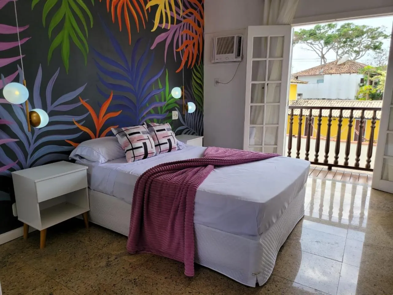 Bed in Pousada Costa Del Sol