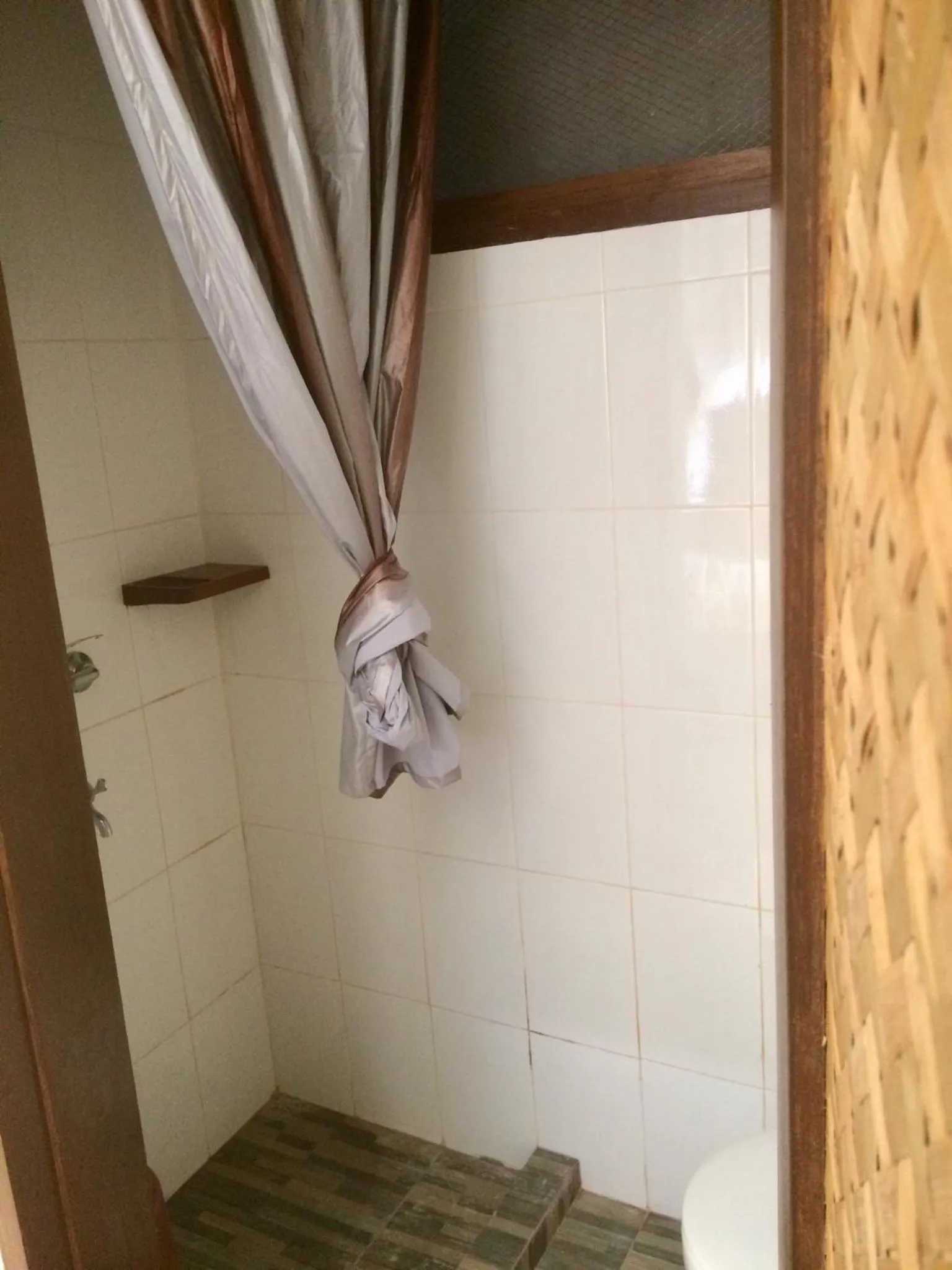 Shower in Le Cou de Tou Village Resort