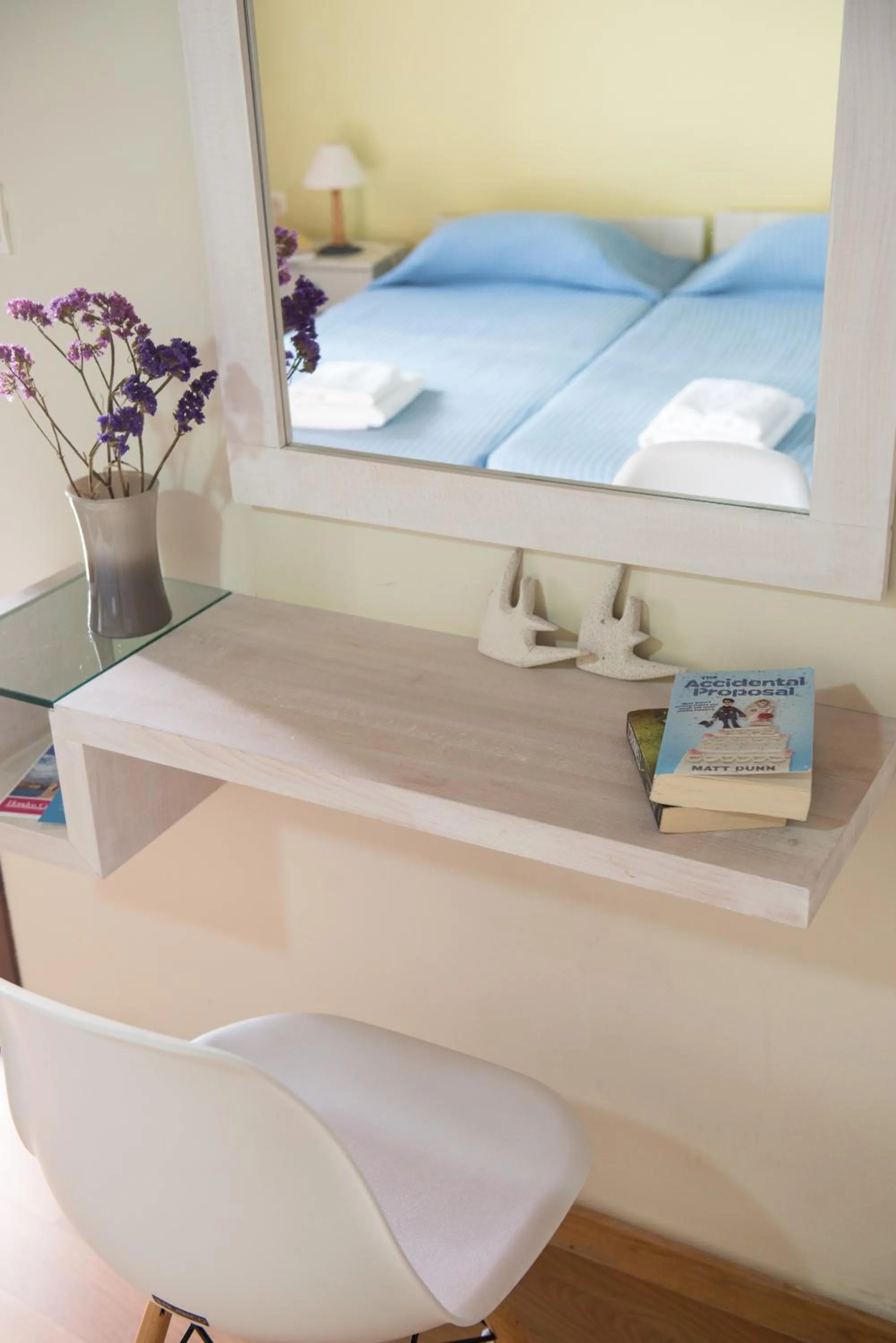 Decorative detail, Bed in Magia Apartments