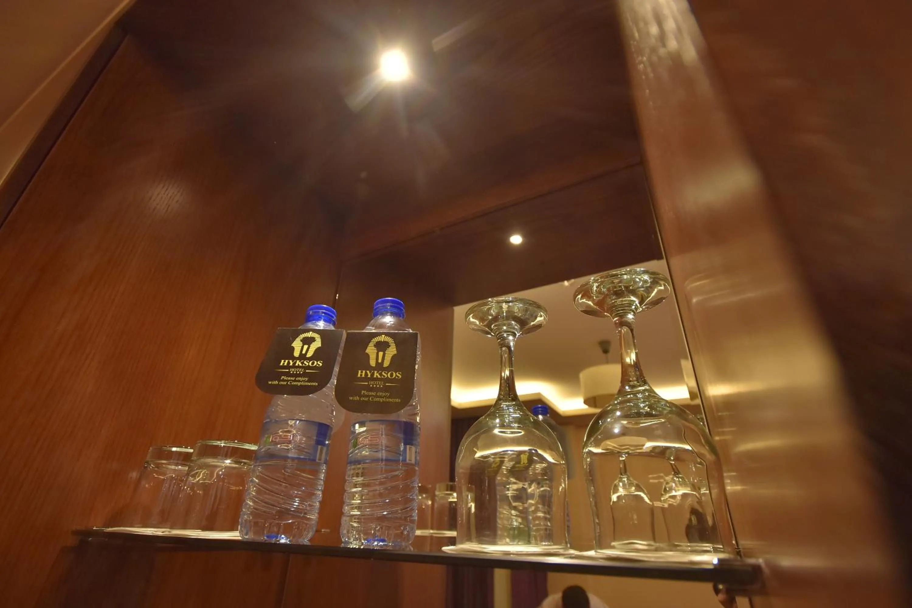 Drinks in Hyksos Hotel