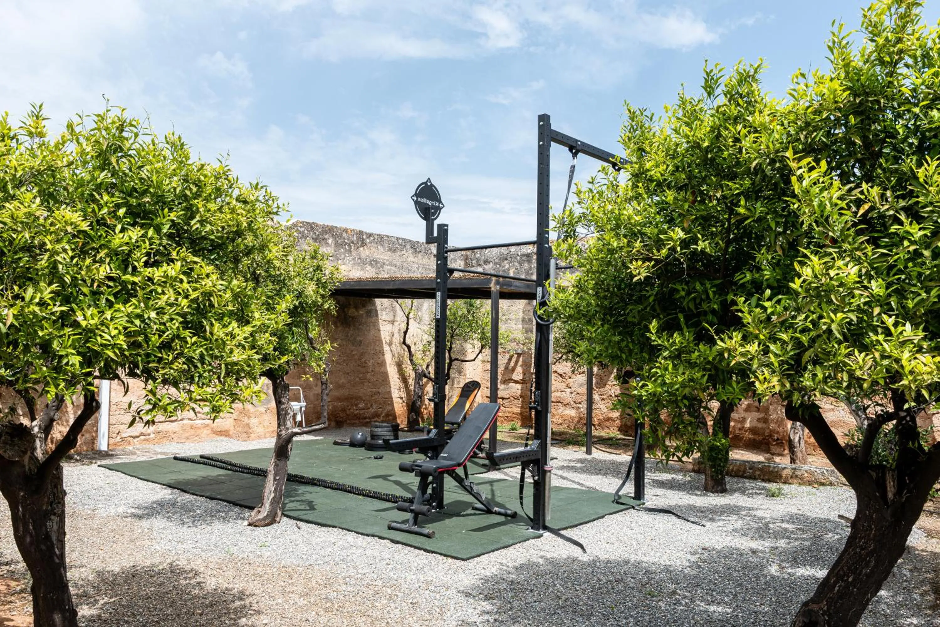 Fitness centre/facilities in Masseria Borgo San Marco