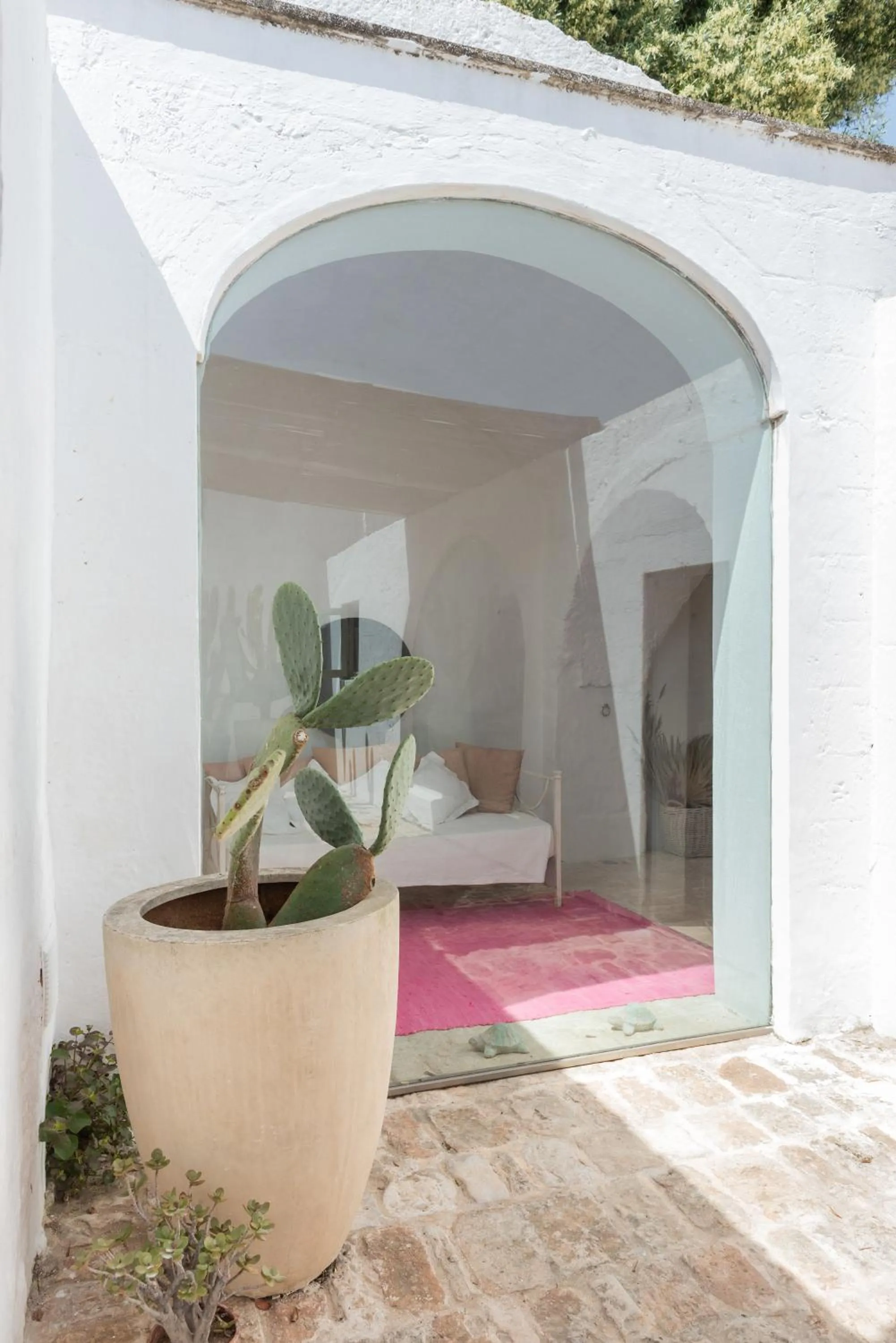 Patio in Masseria Borgo San Marco