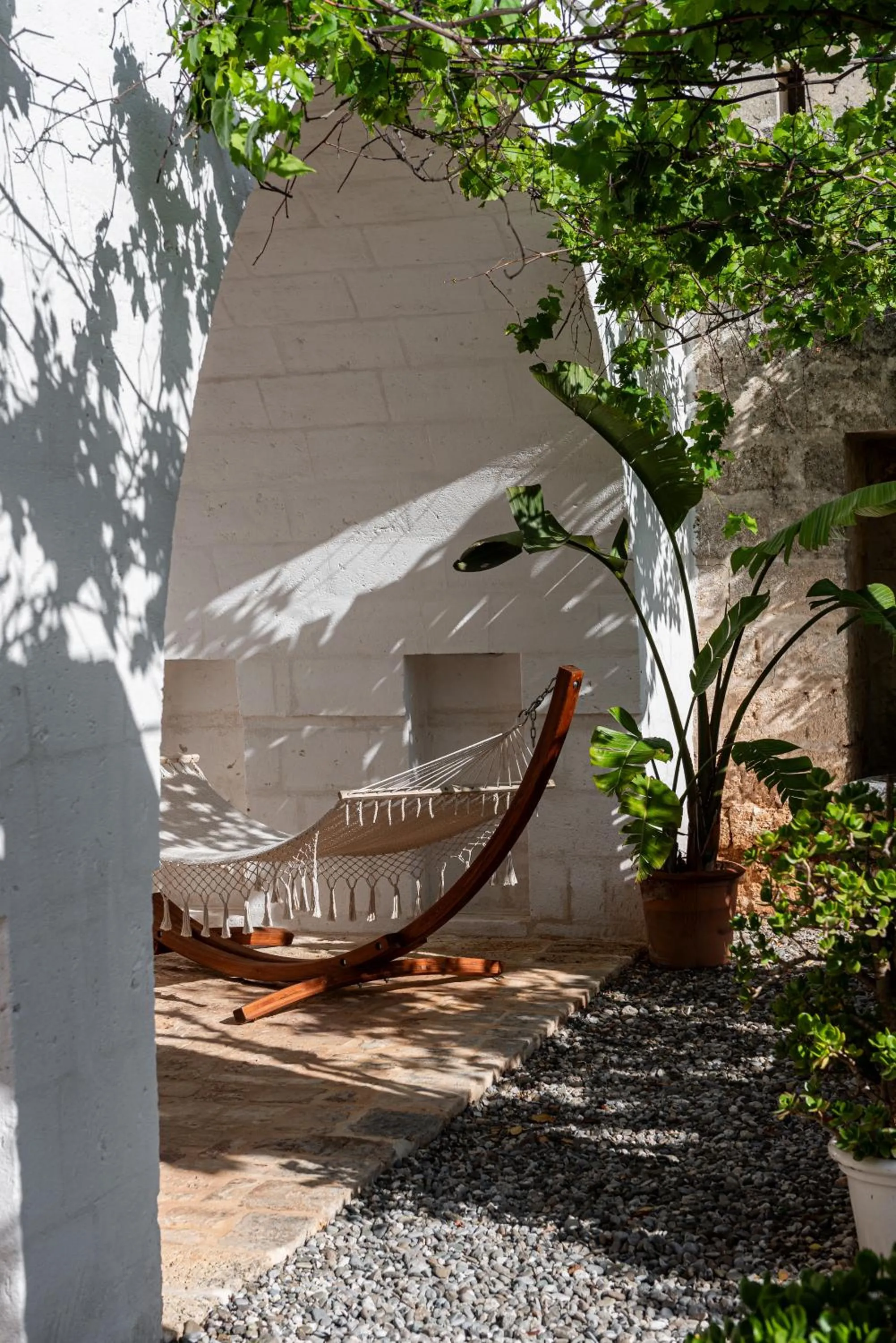 Patio in Masseria Borgo San Marco