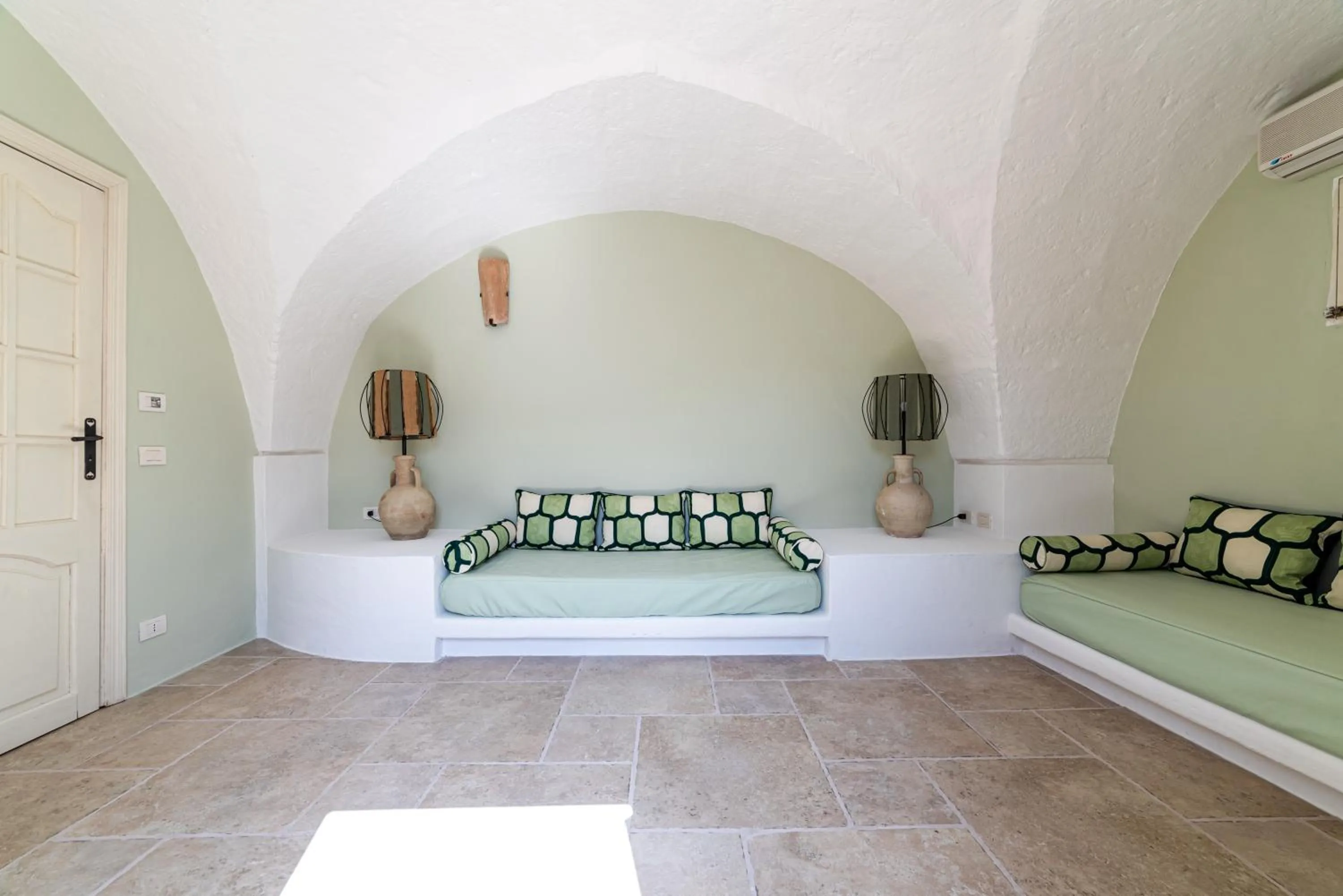 Living room in Masseria Borgo San Marco
