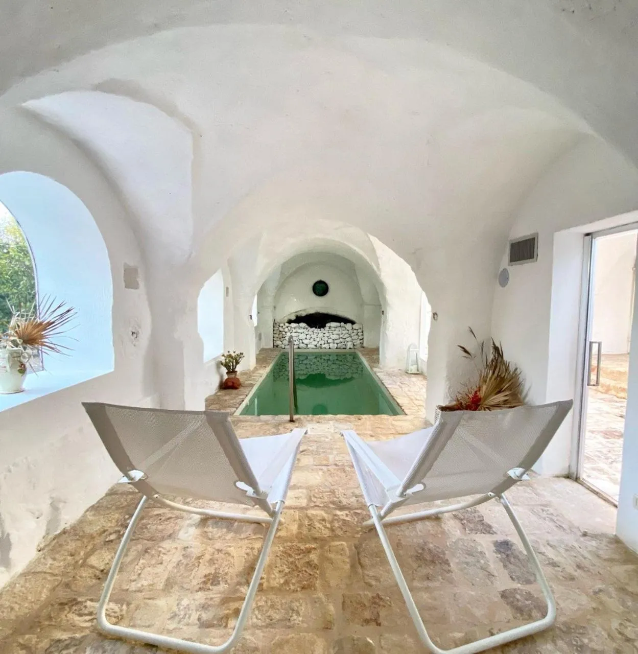 Hot Tub in Masseria Borgo San Marco