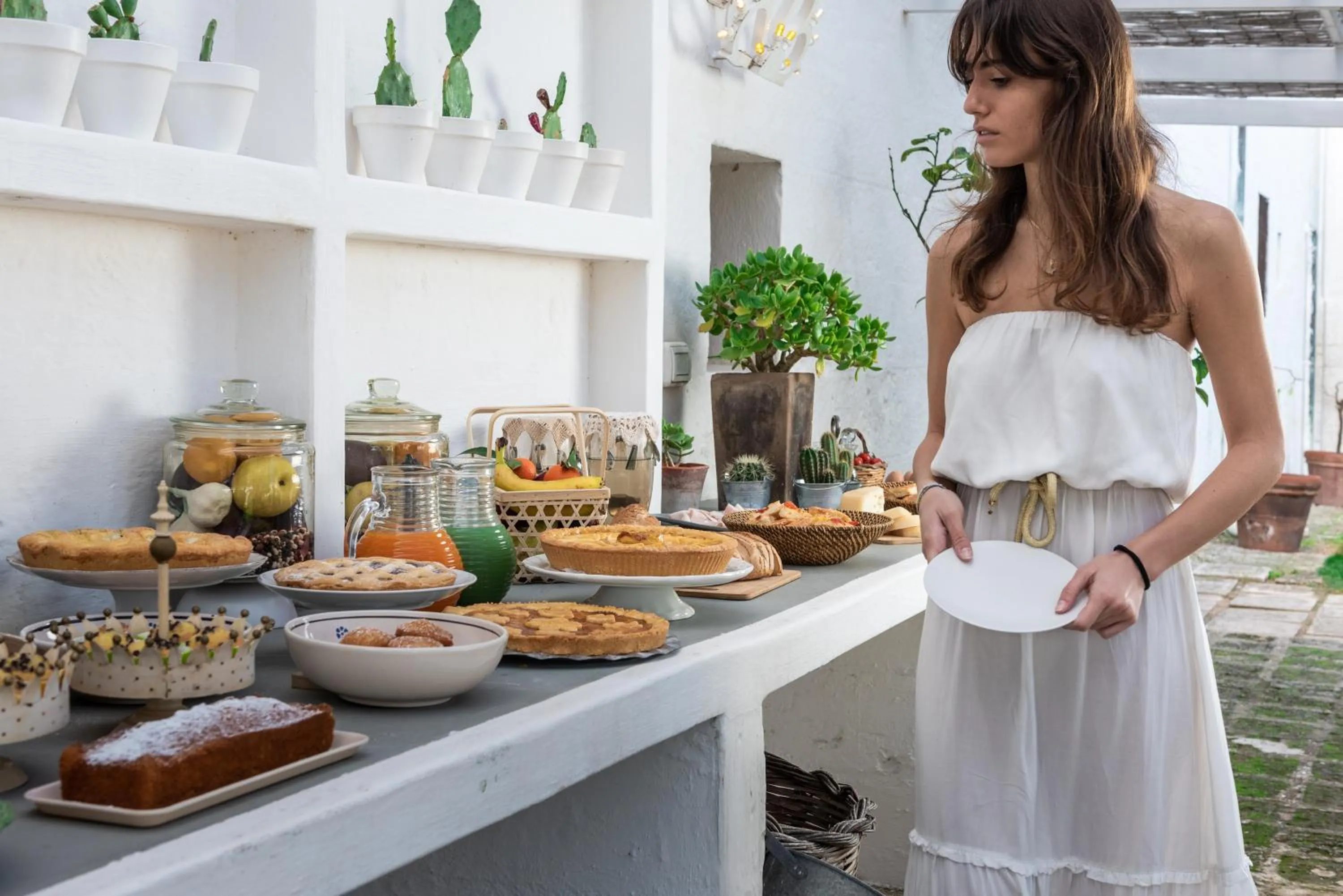 Patio in Masseria Borgo San Marco