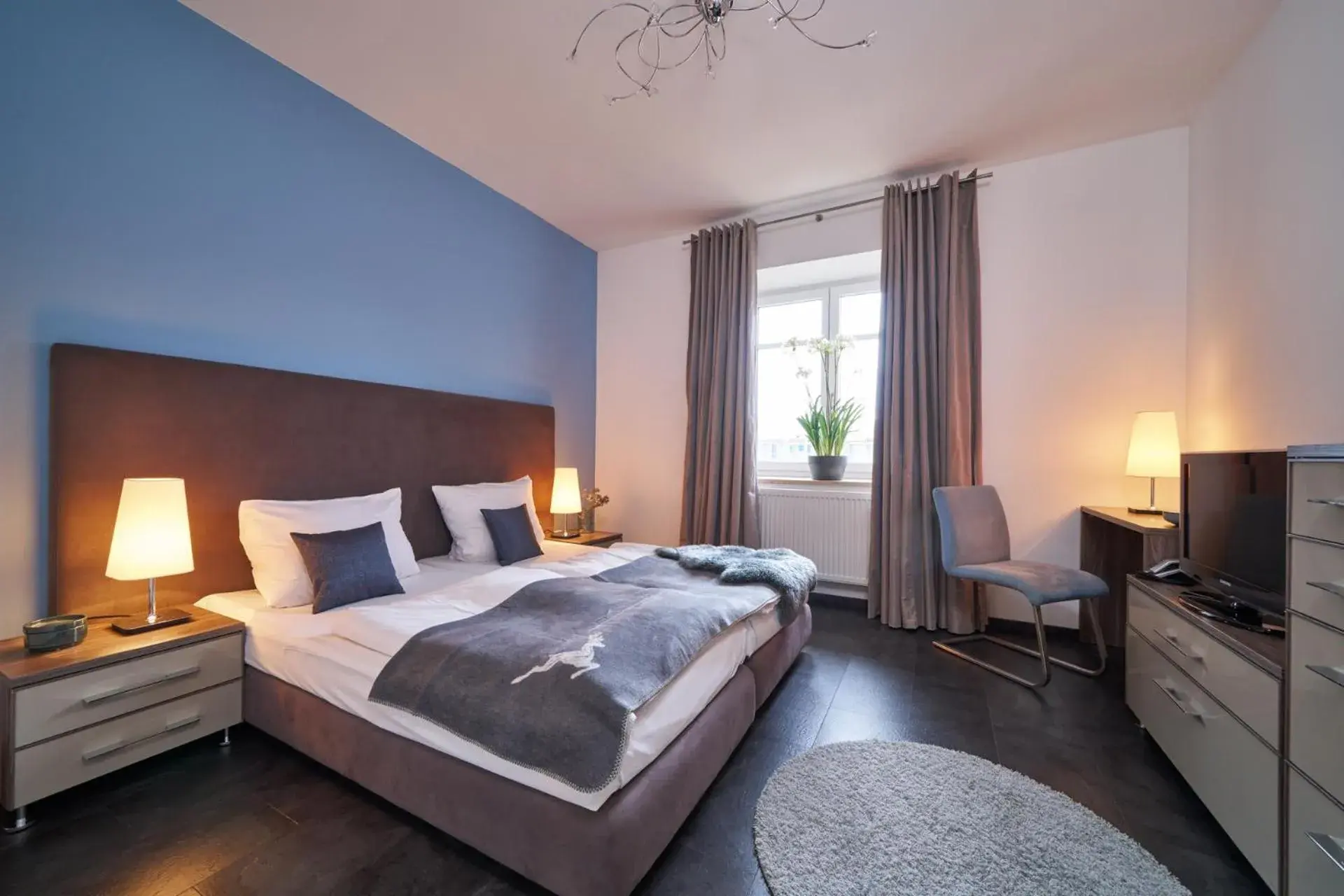 Bed in Hotel am Hof Bed in Hotel am Hof