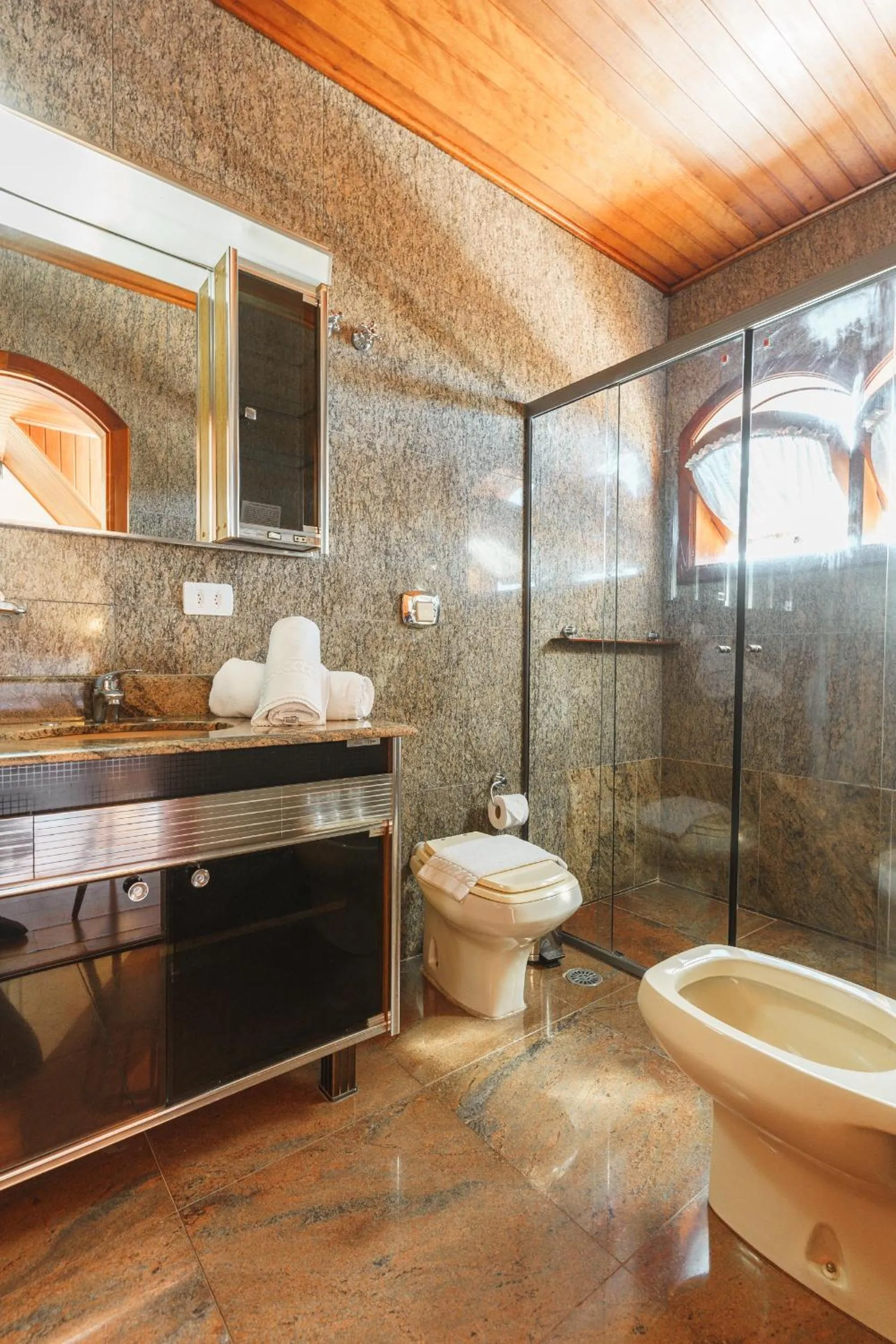 Bathroom in Pousada Recanto Almeida