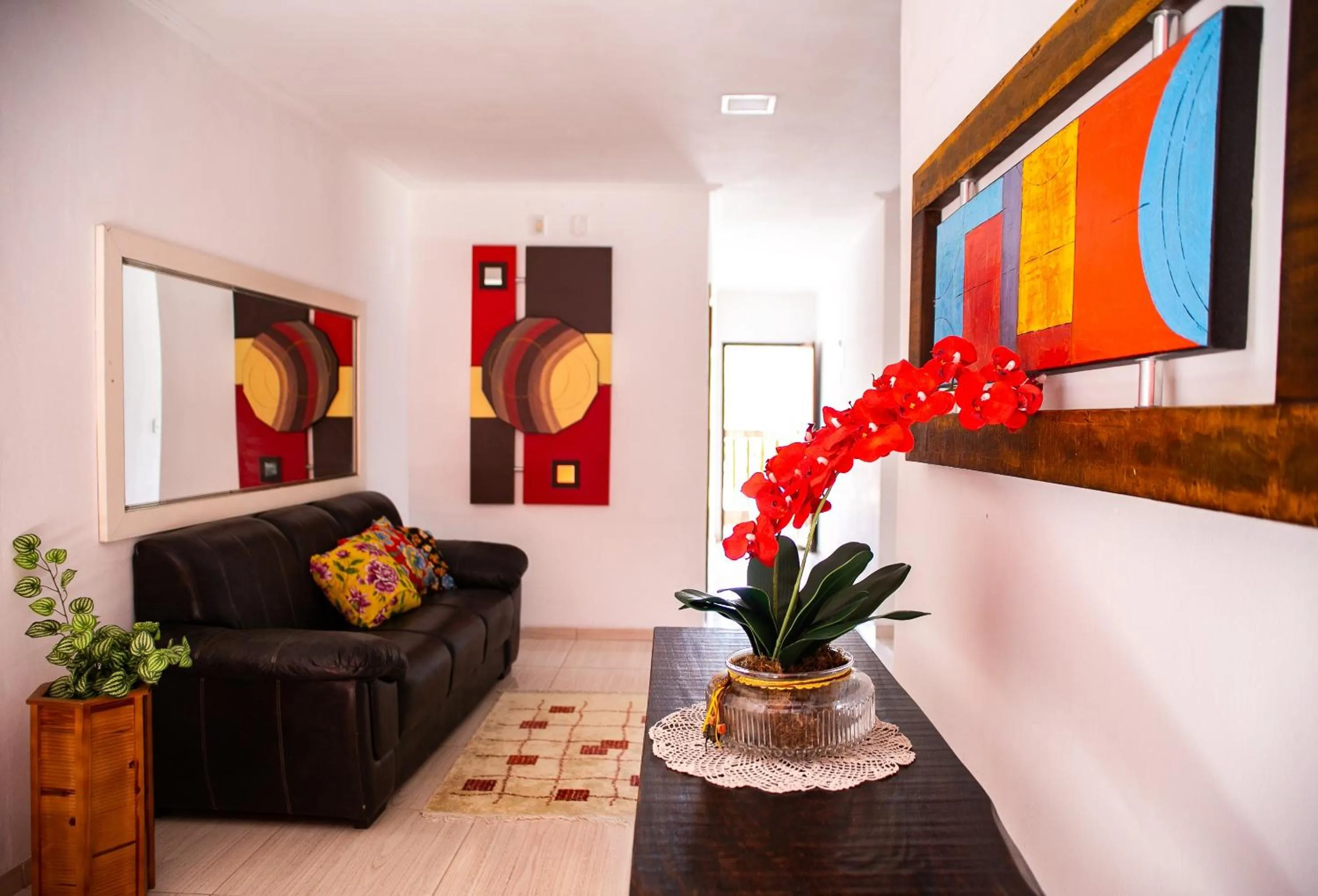 Lobby or reception in Pousada Recanto do Mucugê