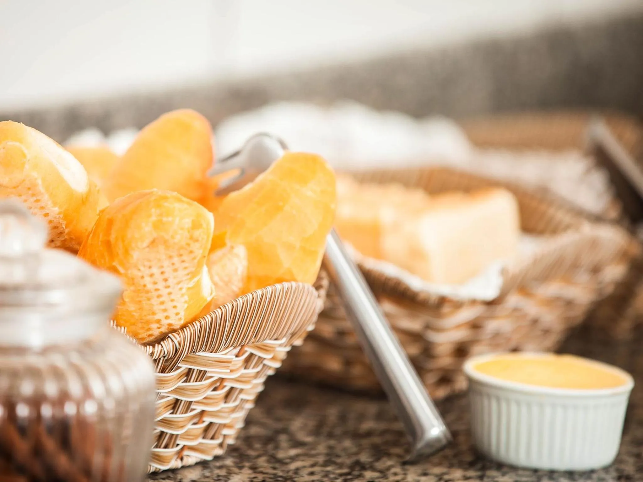 Buffet breakfast in Pousada Recanto do Mucugê