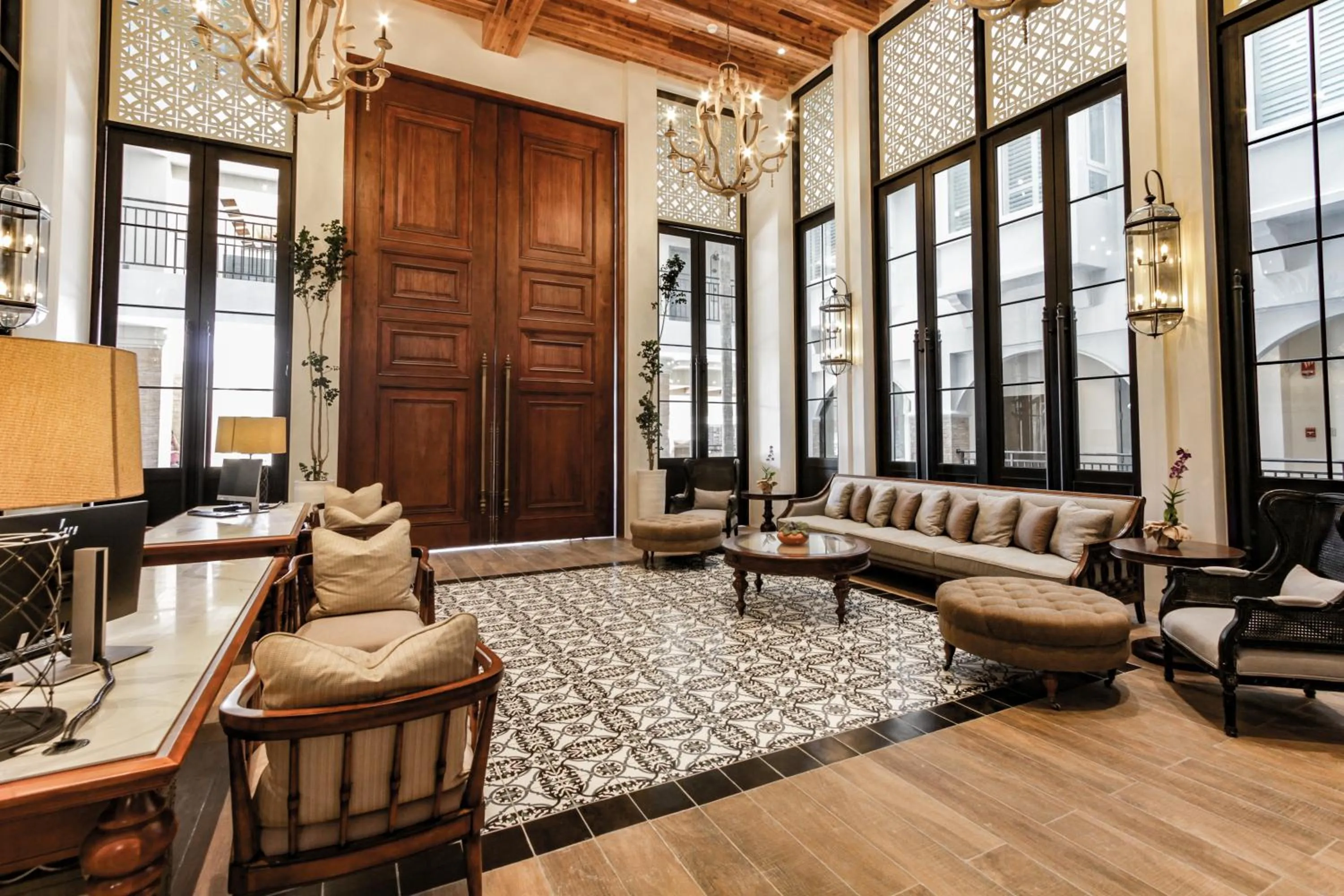 Lobby or reception in Feliz Hotel Boracay