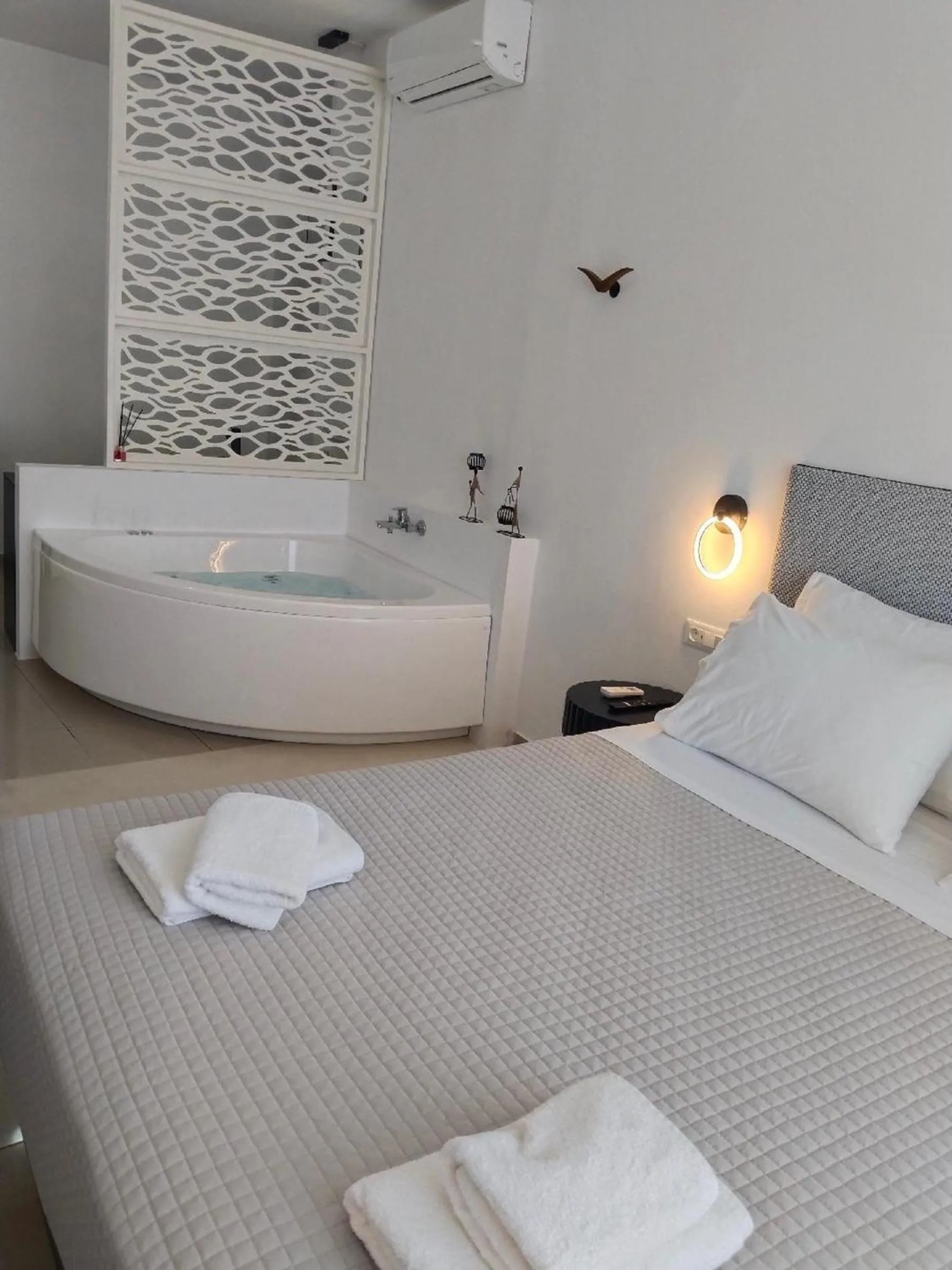 Bedroom in Mandy Suites