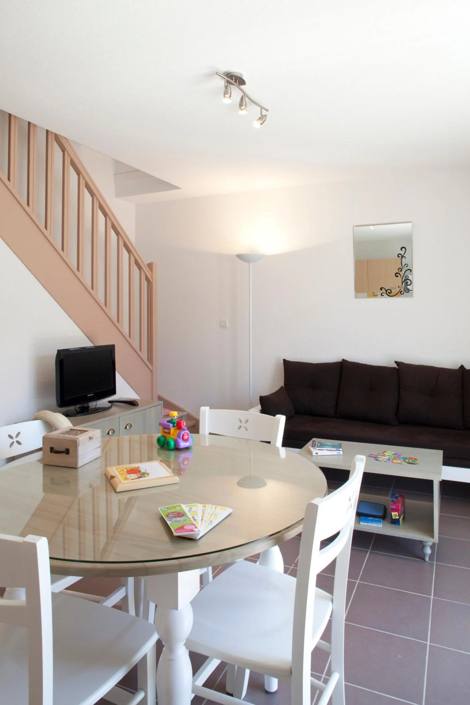 Living room in Vacancéole - Le Domaine d'Enserune