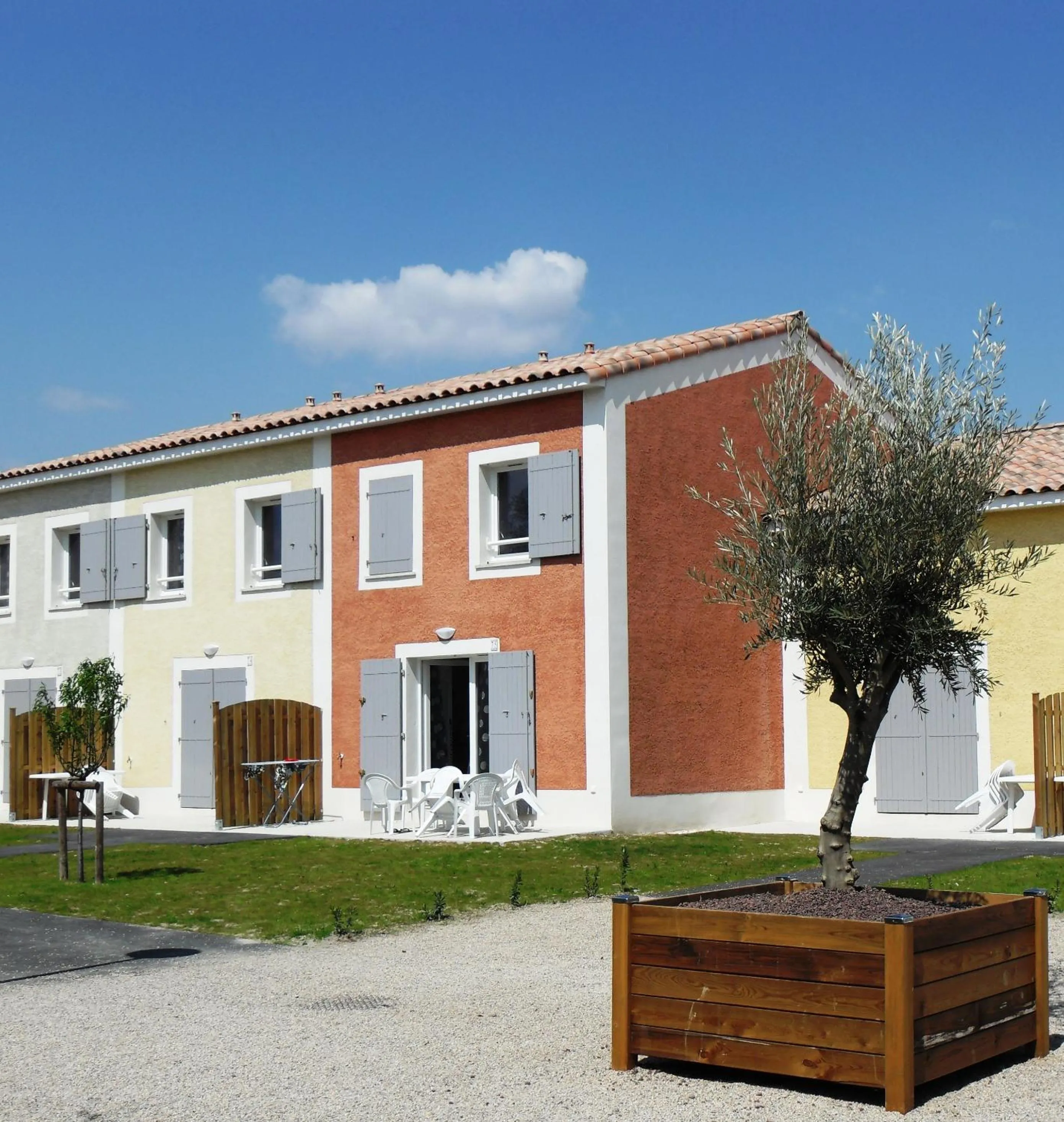 Patio in Vacancéole - Le Domaine d'Enserune