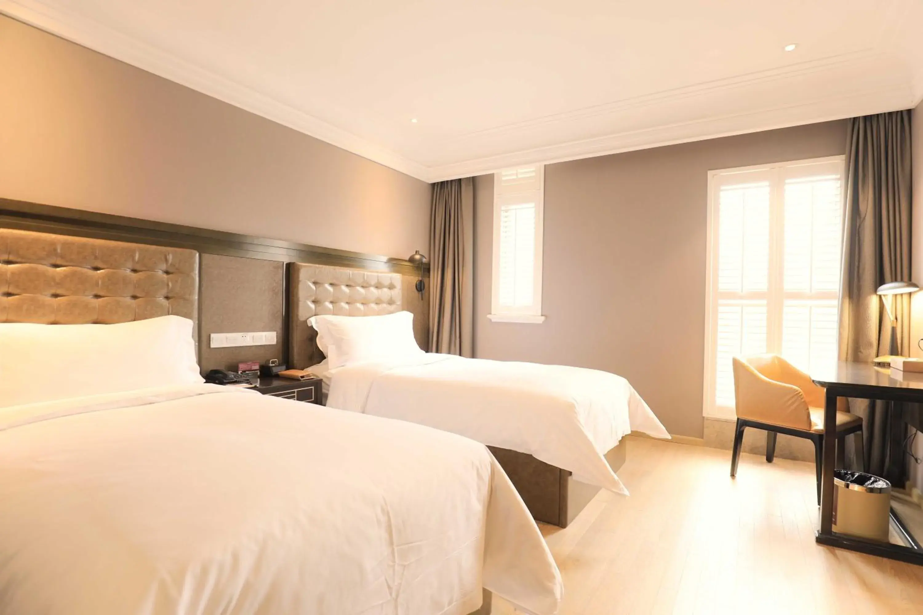 Bed in Jinjiang Metropolo Hotel Classic Nanjing Road (East) Shanghai Bed in Jinjiang Metropolo Hotel Classic Nanjing Road (East) Shanghai