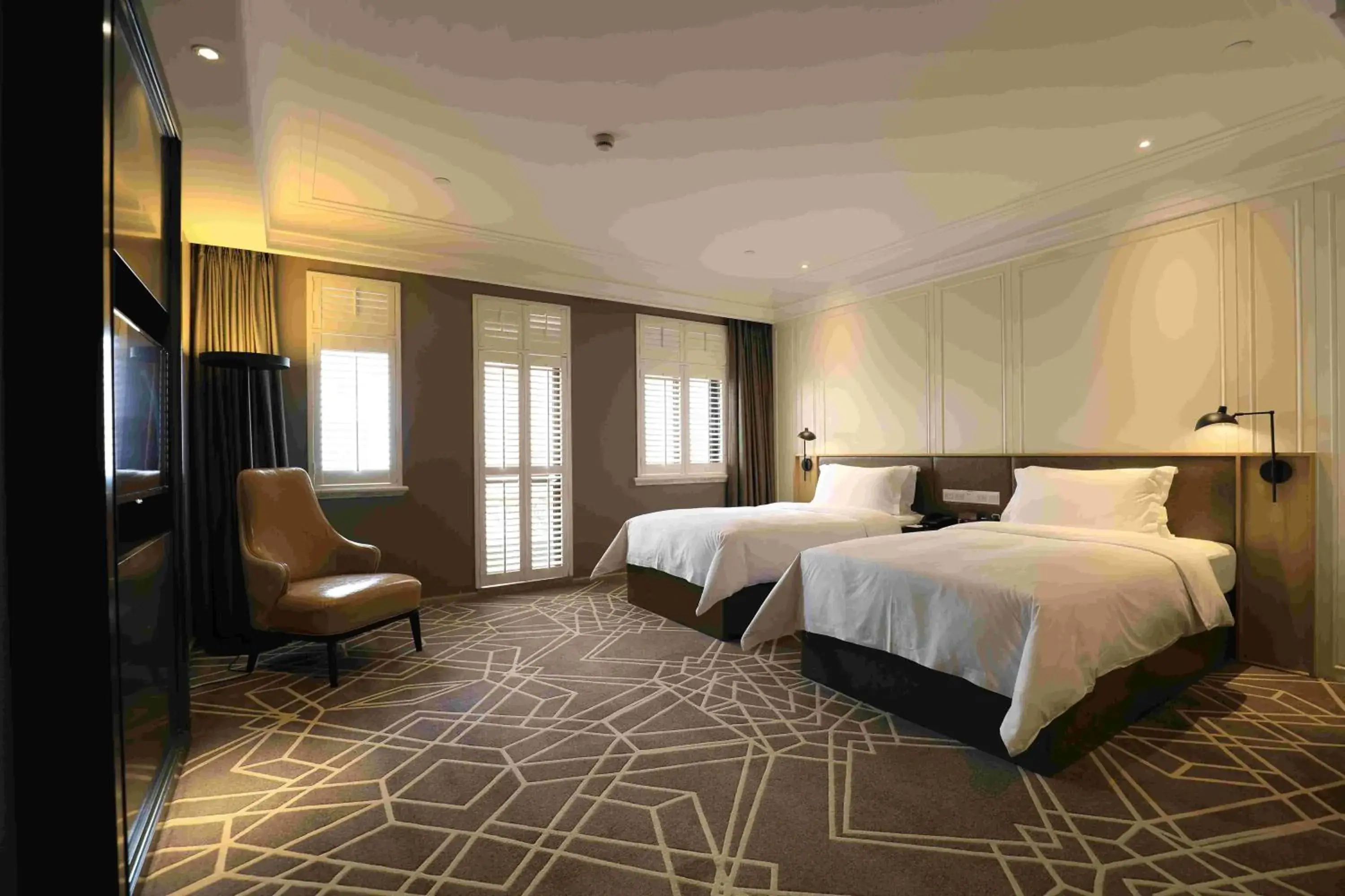 Bed in Jinjiang Metropolo Hotel Classic Nanjing Road (East) Shanghai Bed in Jinjiang Metropolo Hotel Classic Nanjing Road (East) Shanghai