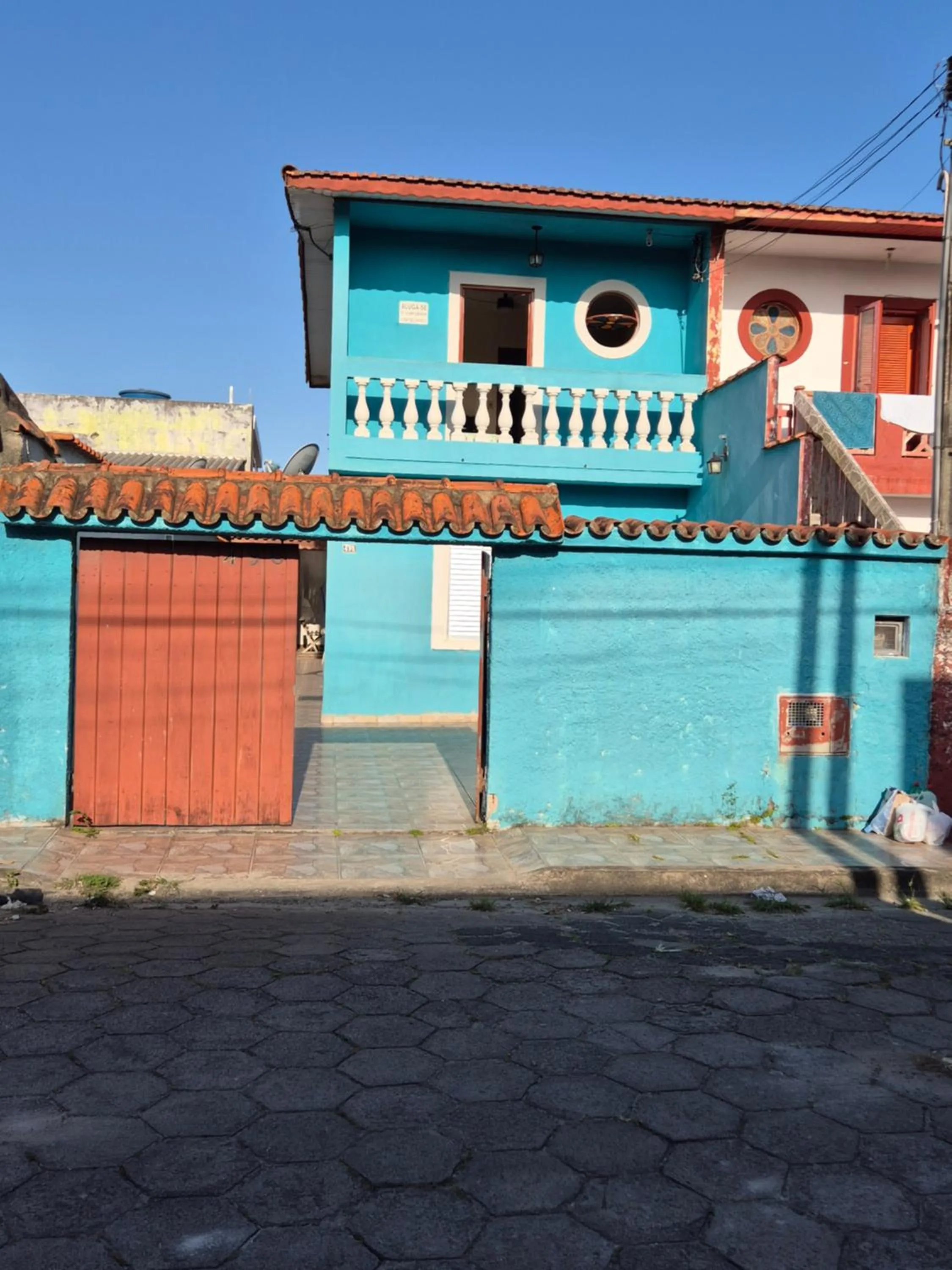 Casa Azul no Centro Ilha Comprida