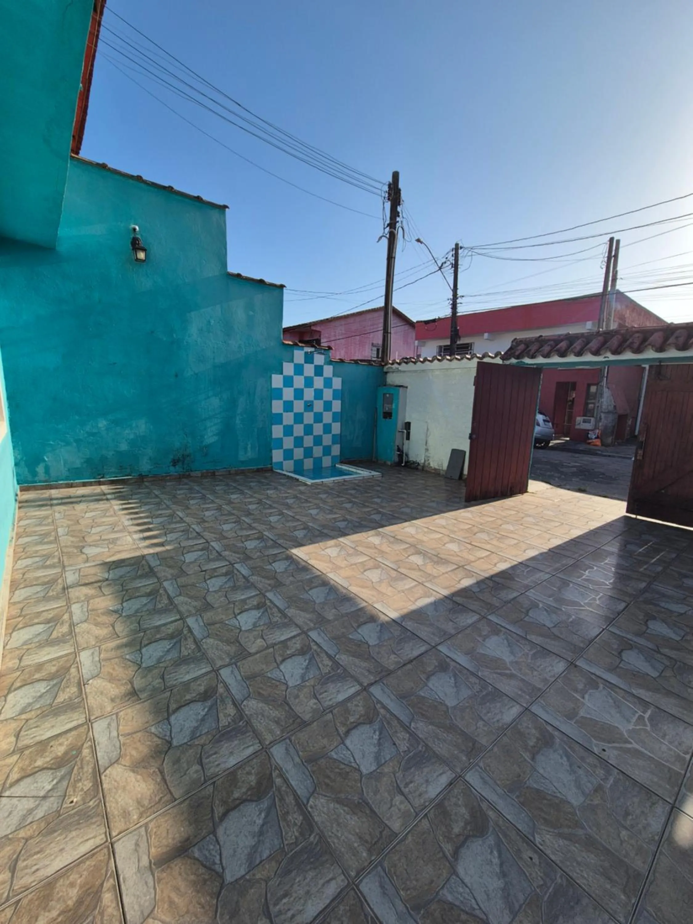 Casa Azul no Centro Ilha Comprida