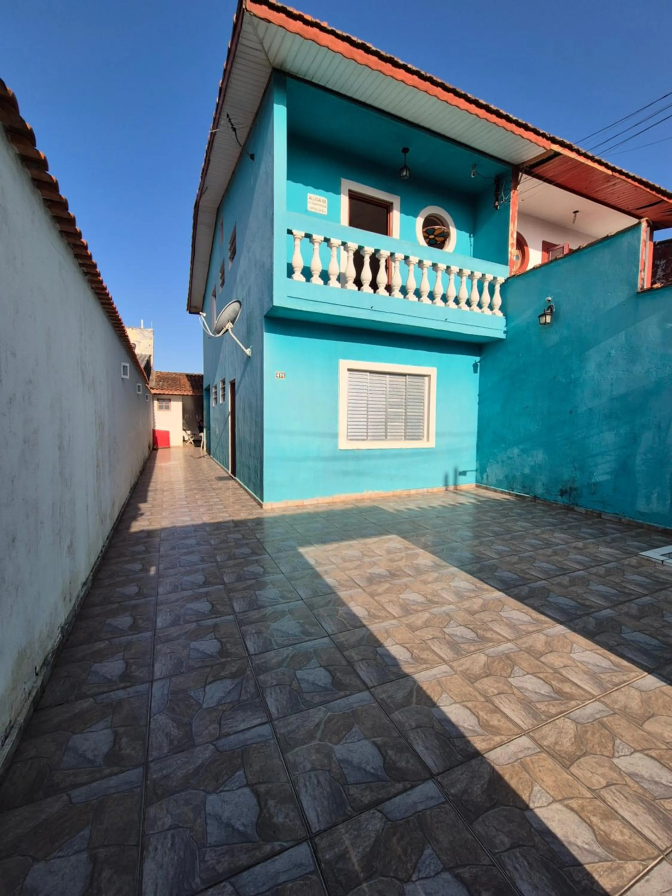 Casa Azul no Centro Ilha Comprida