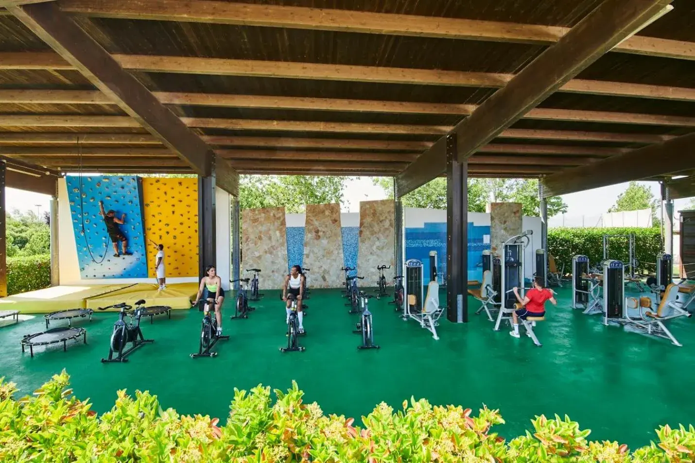 People in Torreserena Resort People in Torreserena Resort