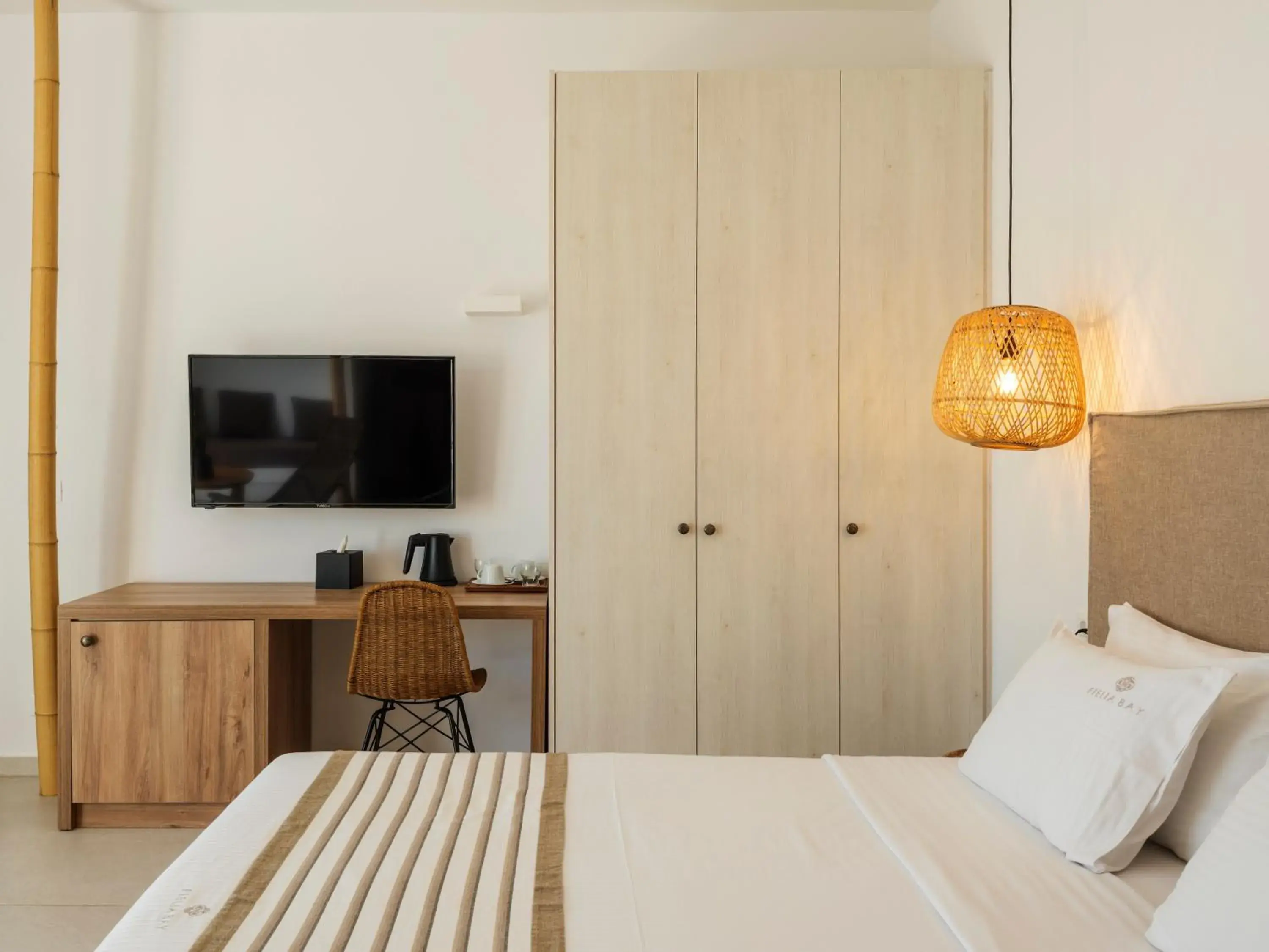 Bedroom, Bed in Ftelia Bay Boutique Hotel Bedroom, Bed in Ftelia Bay Boutique Hotel