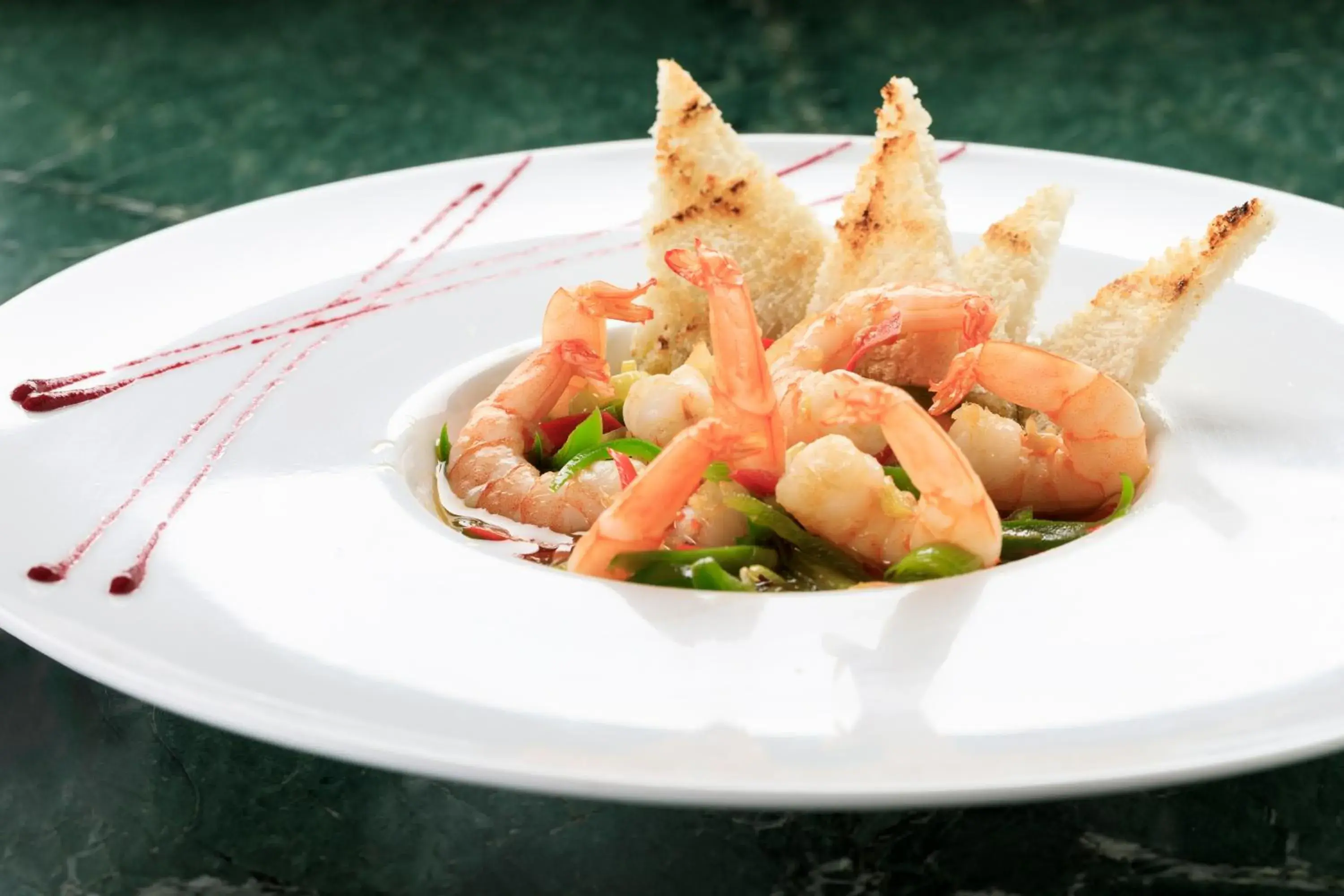 Food close-up in Hotel Frontera Clásico Food close-up in Hotel Frontera Clásico