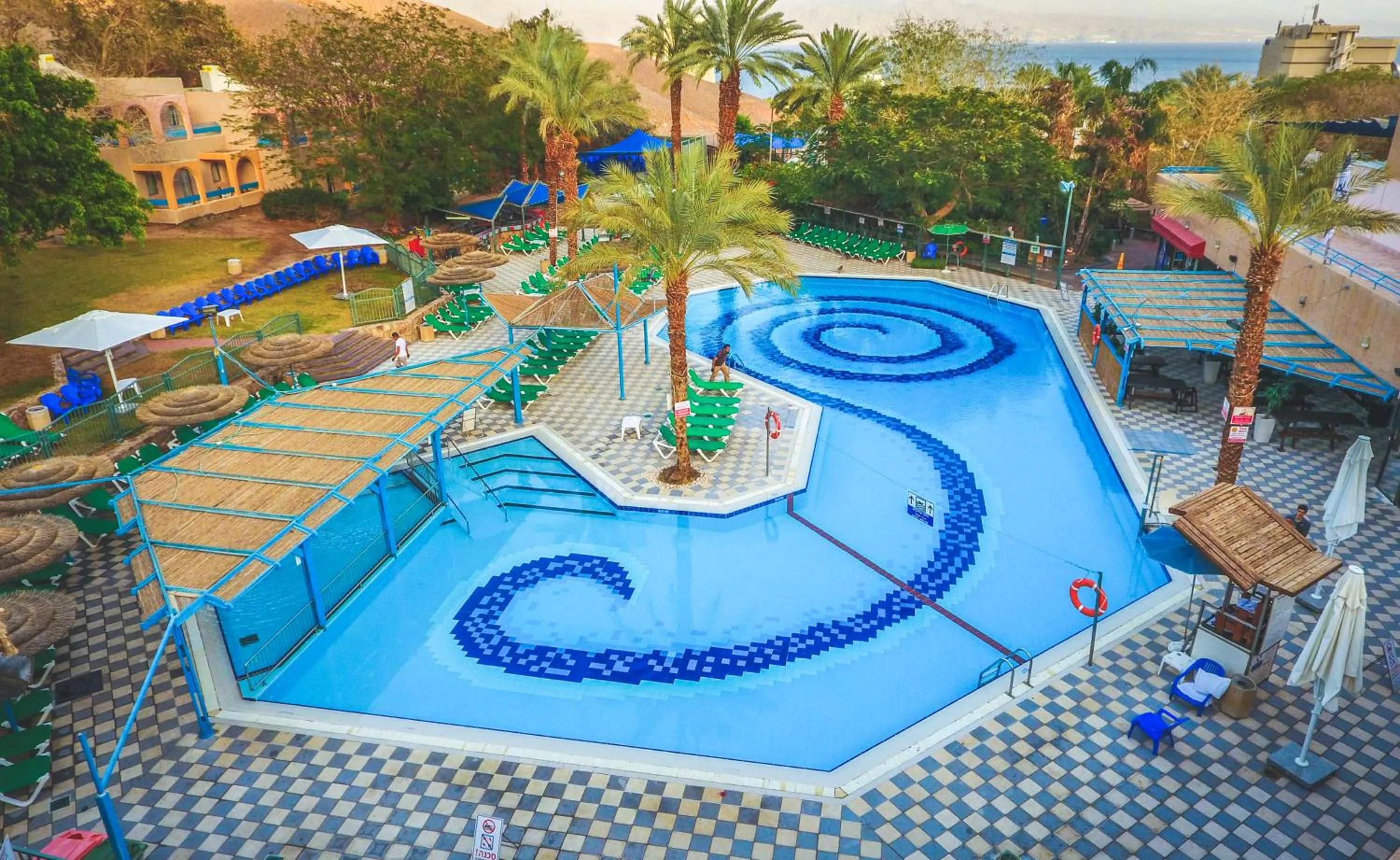 Bird's eye view in Club In Eilat - Coral Beach Villa Resort