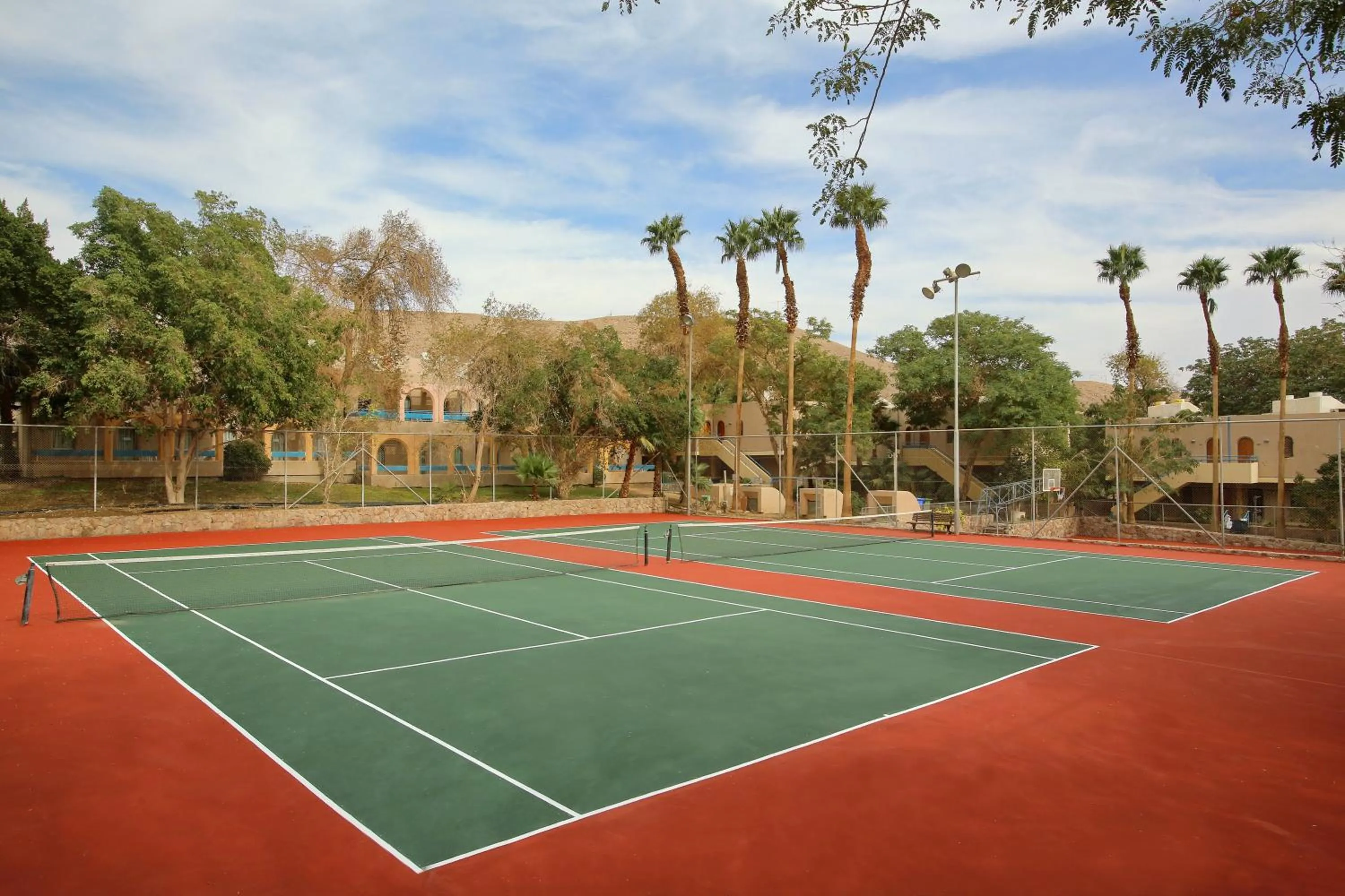 Tennis court in Club In Eilat - Coral Beach Villa Resort